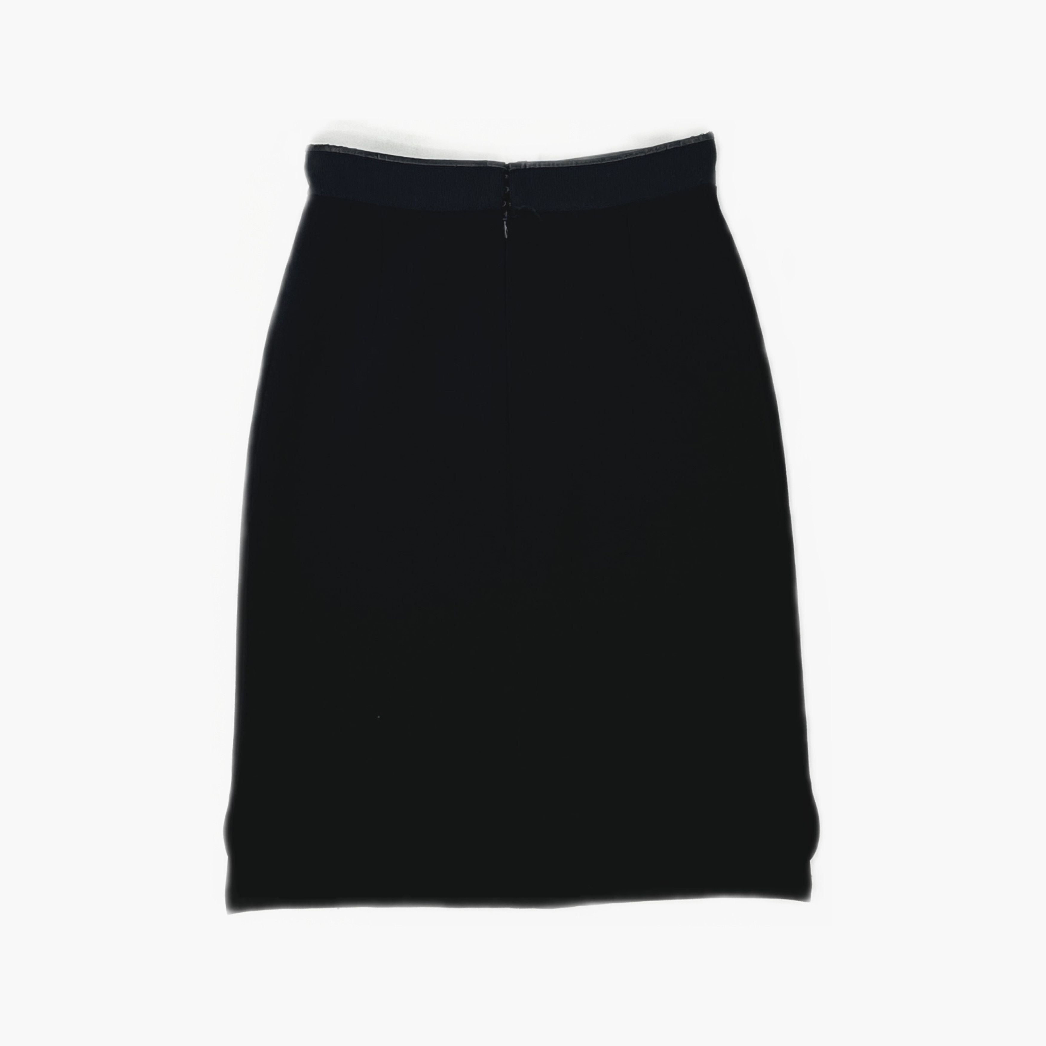 Balenciaga Balenciaga Black Mini Skirt Size FR 36 Size 26" / US 2 / IT 38 - 2 Thumbnail