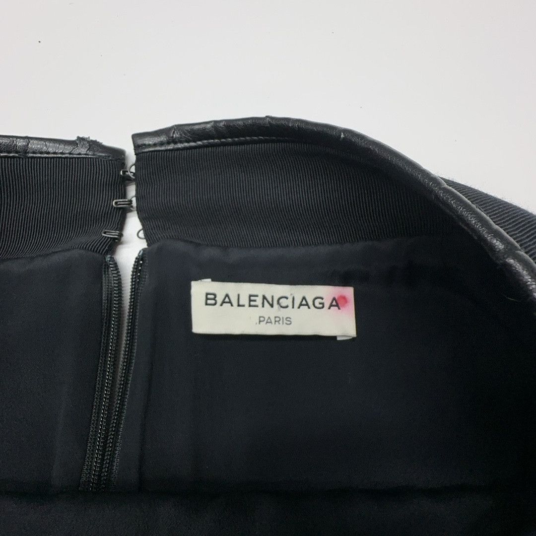 Balenciaga Balenciaga Black Mini Skirt Size FR 36 Size 26" / US 2 / IT 38 - 3 Thumbnail