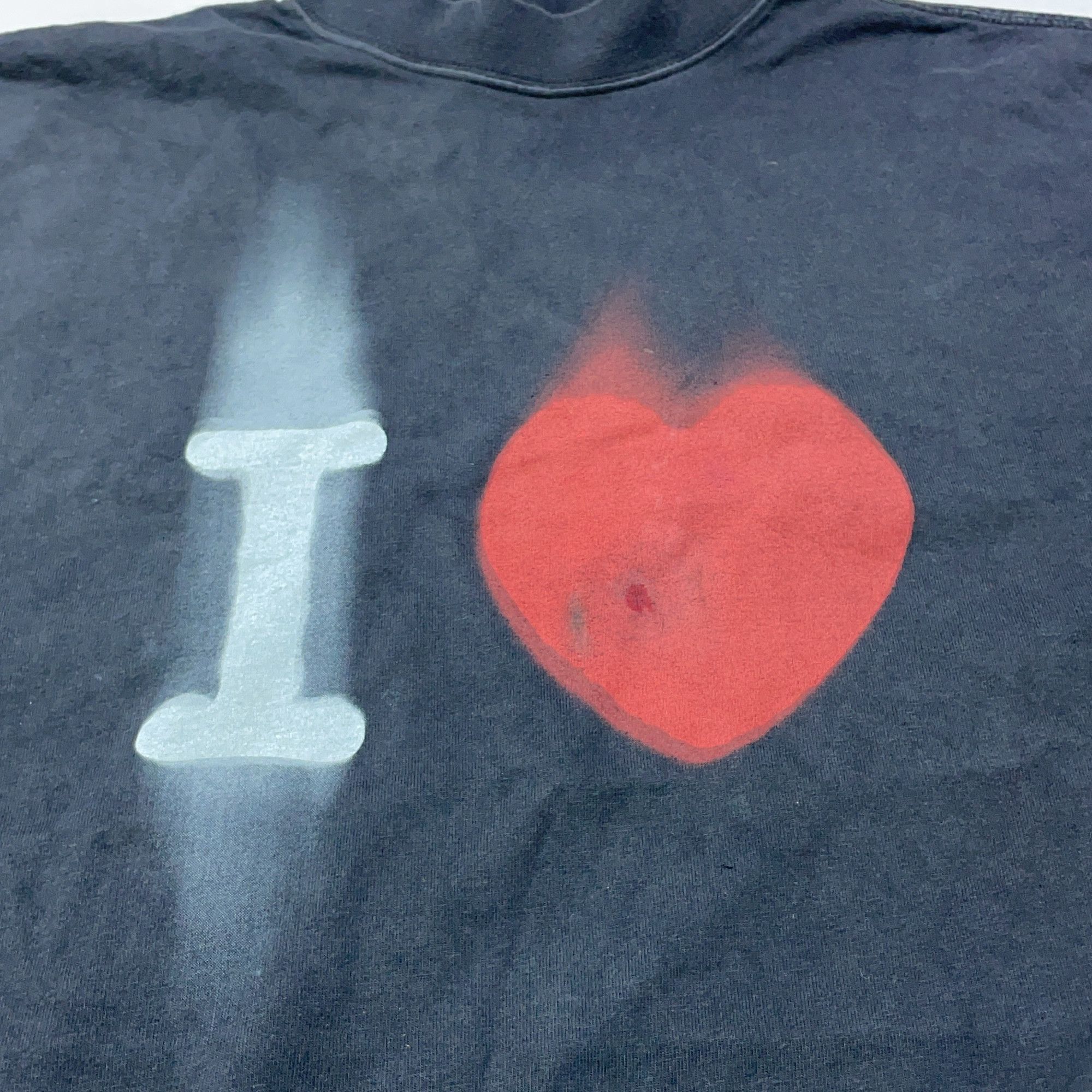 Balenciaga Balenciaga I Love Heart Print T-Shirt Size S Size US S / EU 44-46 / 1 - 9 Thumbnail