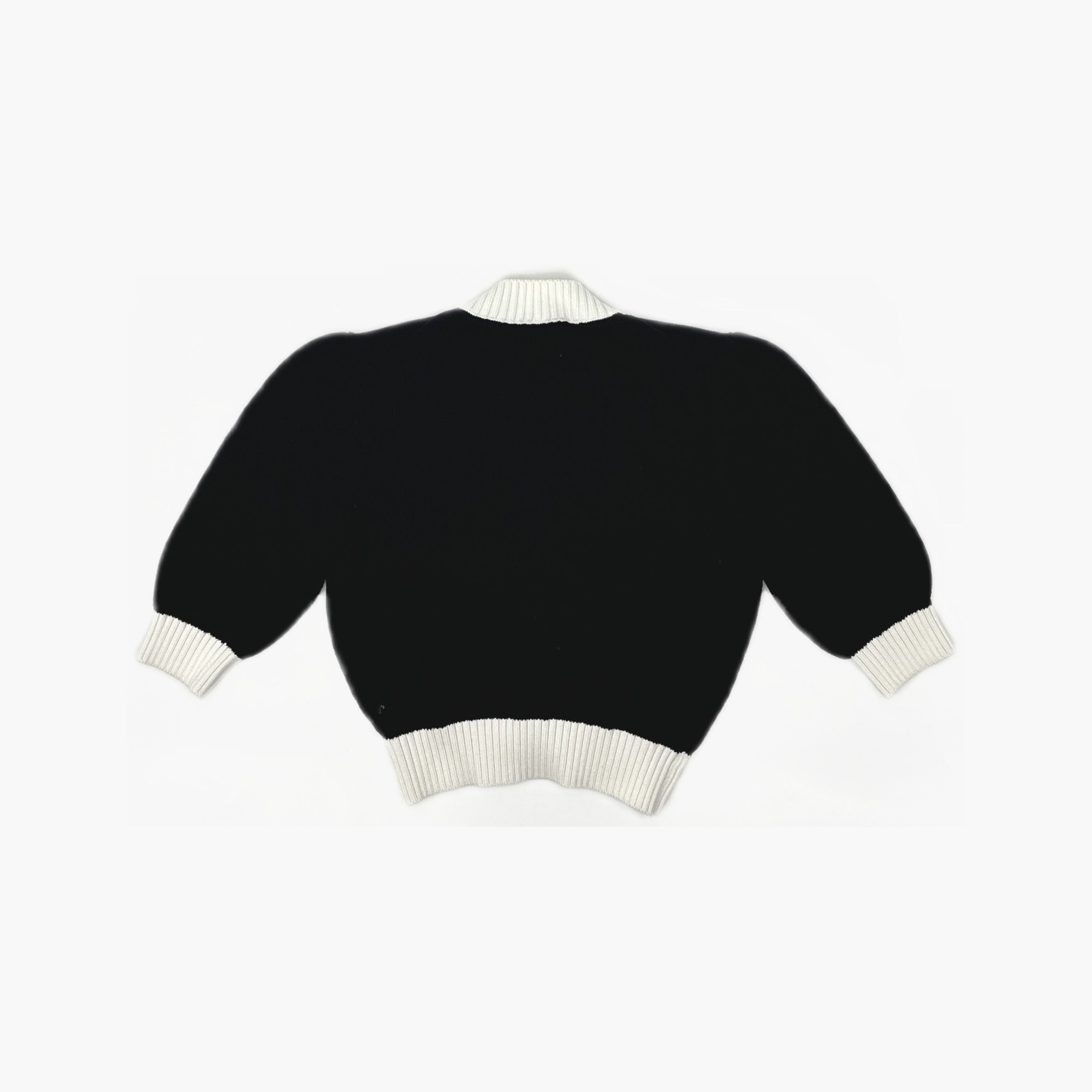 Prada Prada Contrast Trim Knit Sweater Size 36 Size XS / US 0-2 / IT 36-38 - 2 Thumbnail