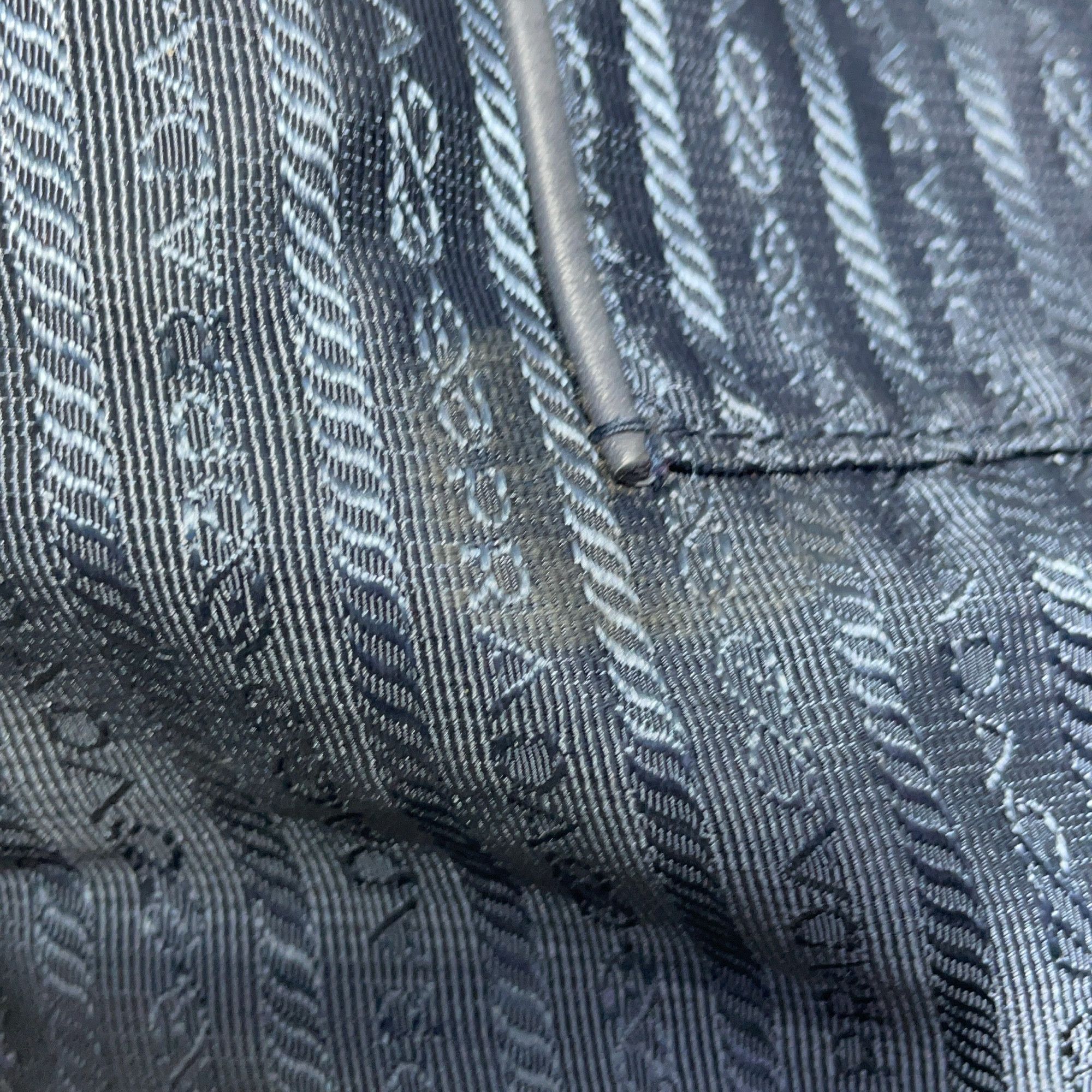 Prada Prada Blue Nylon Tote Bag One Size Size ONE SIZE - 11 Thumbnail