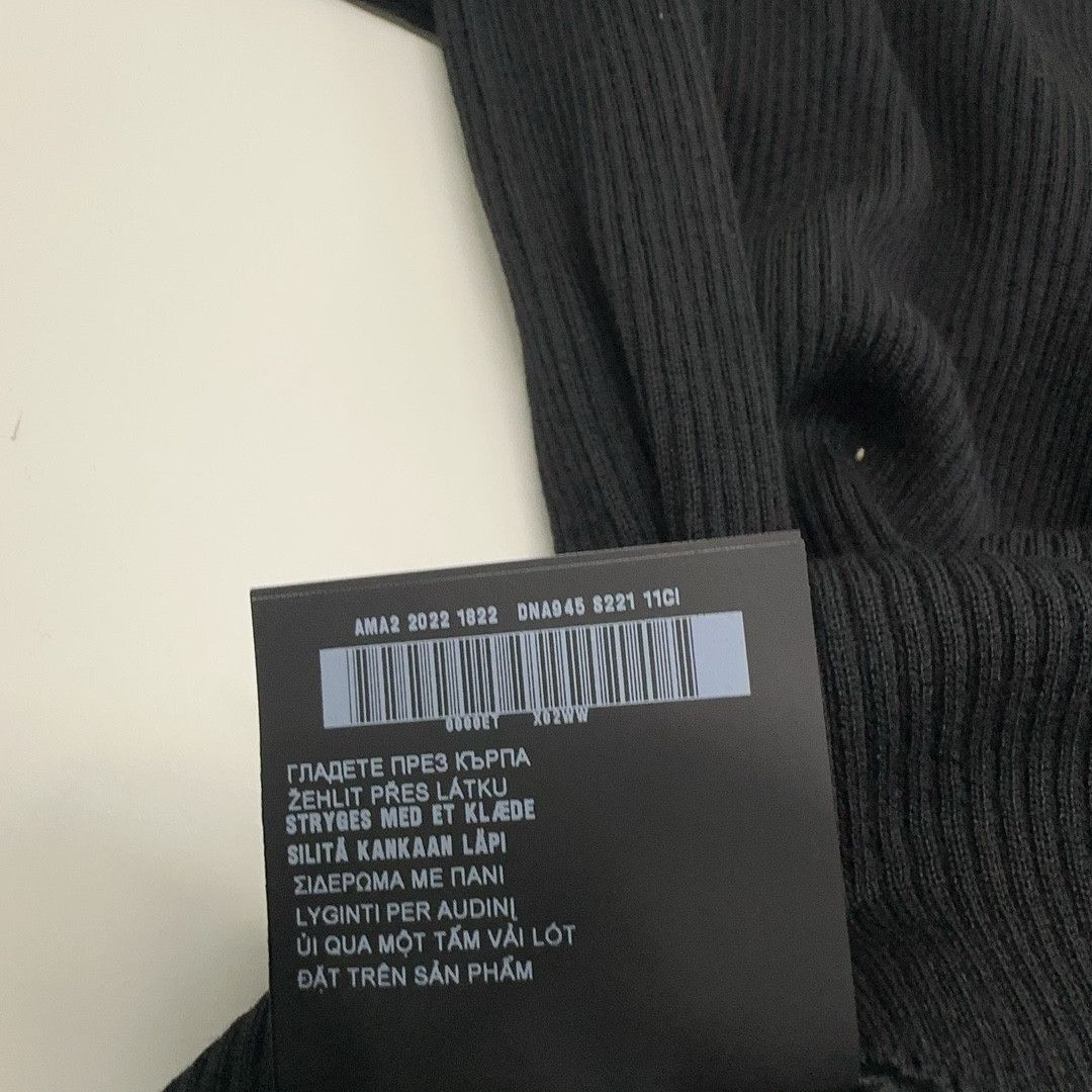 Prada Prada Ribbed Turtleneck Sweater Black Size 38 Size XS / US 0-2 / IT 36-38 - 4 Thumbnail