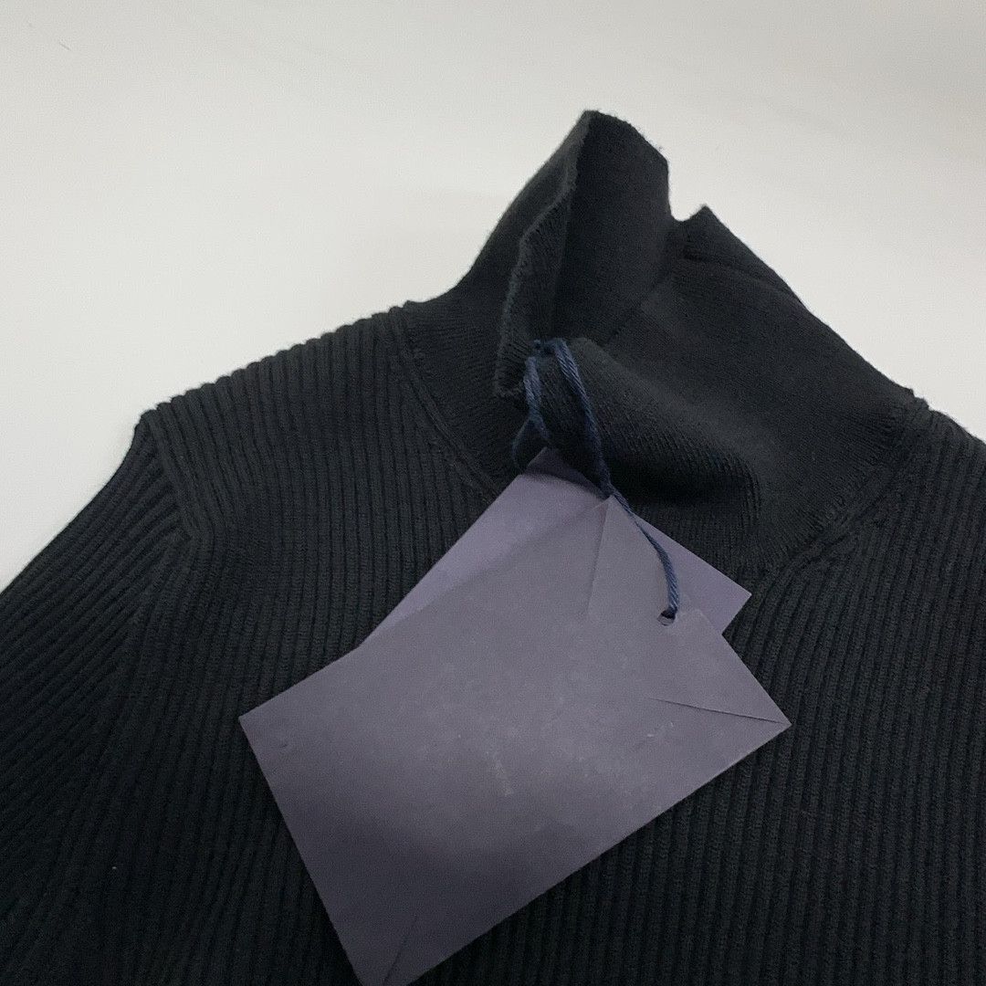 Prada Prada Ribbed Turtleneck Sweater Black Size 38 Size XS / US 0-2 / IT 36-38 - 5 Thumbnail
