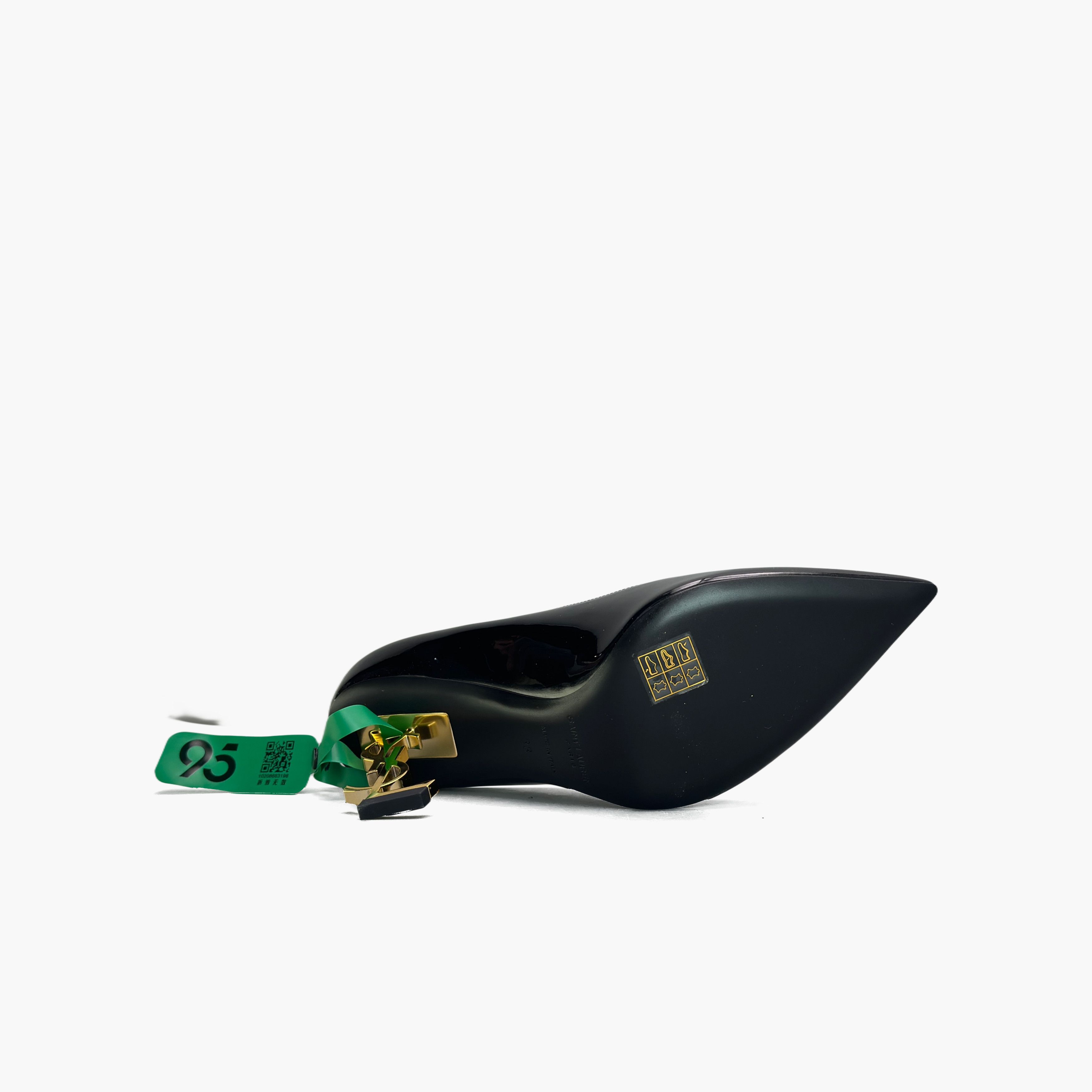 Saint Laurent Paris Saint Laurent Opyum Patent Leather Heels Size 38 Size US 8 / IT 38 - 7 Thumbnail