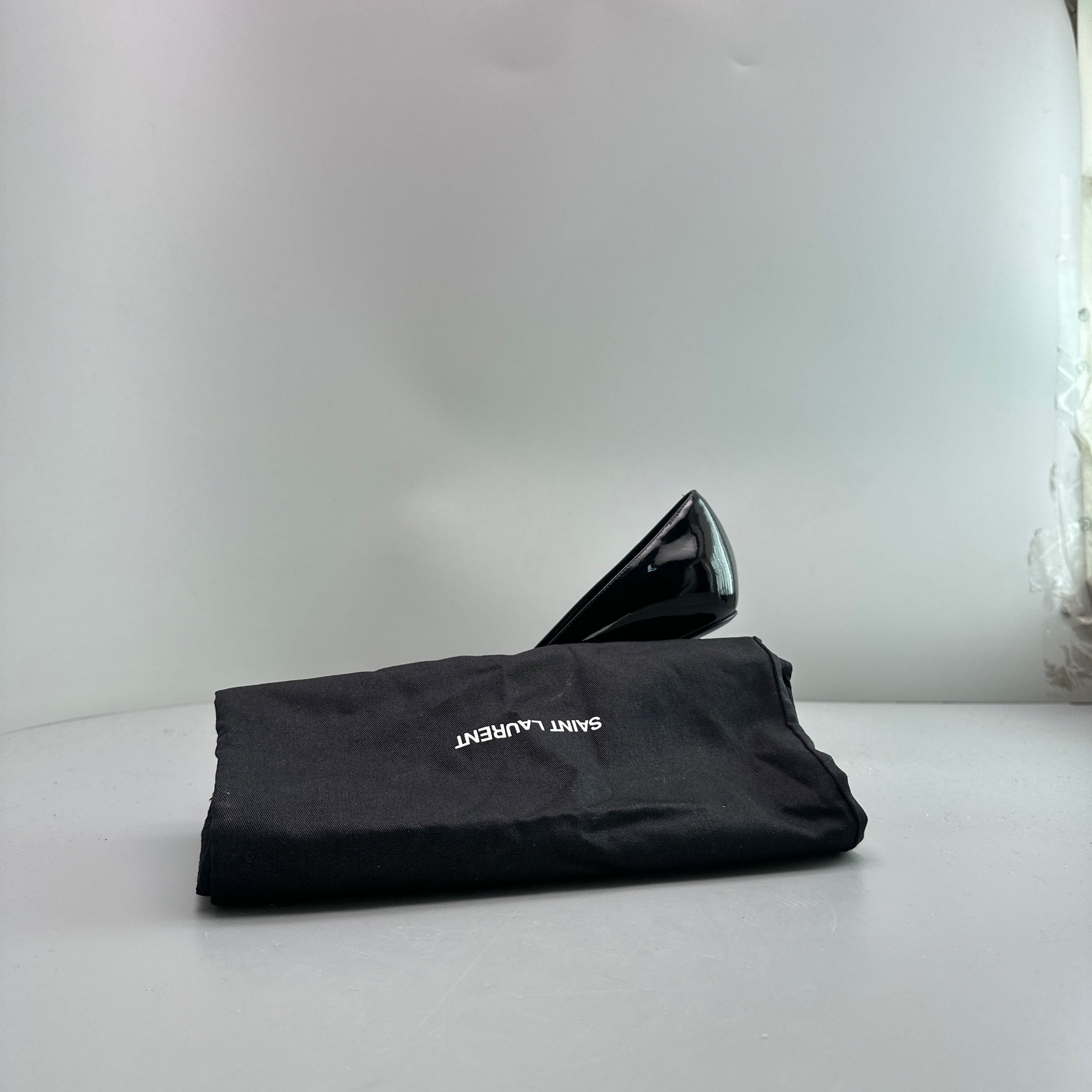 Saint Laurent Paris Saint Laurent Opyum Patent Leather Heels Size 38 Size US 8 / IT 38 - 10 Thumbnail