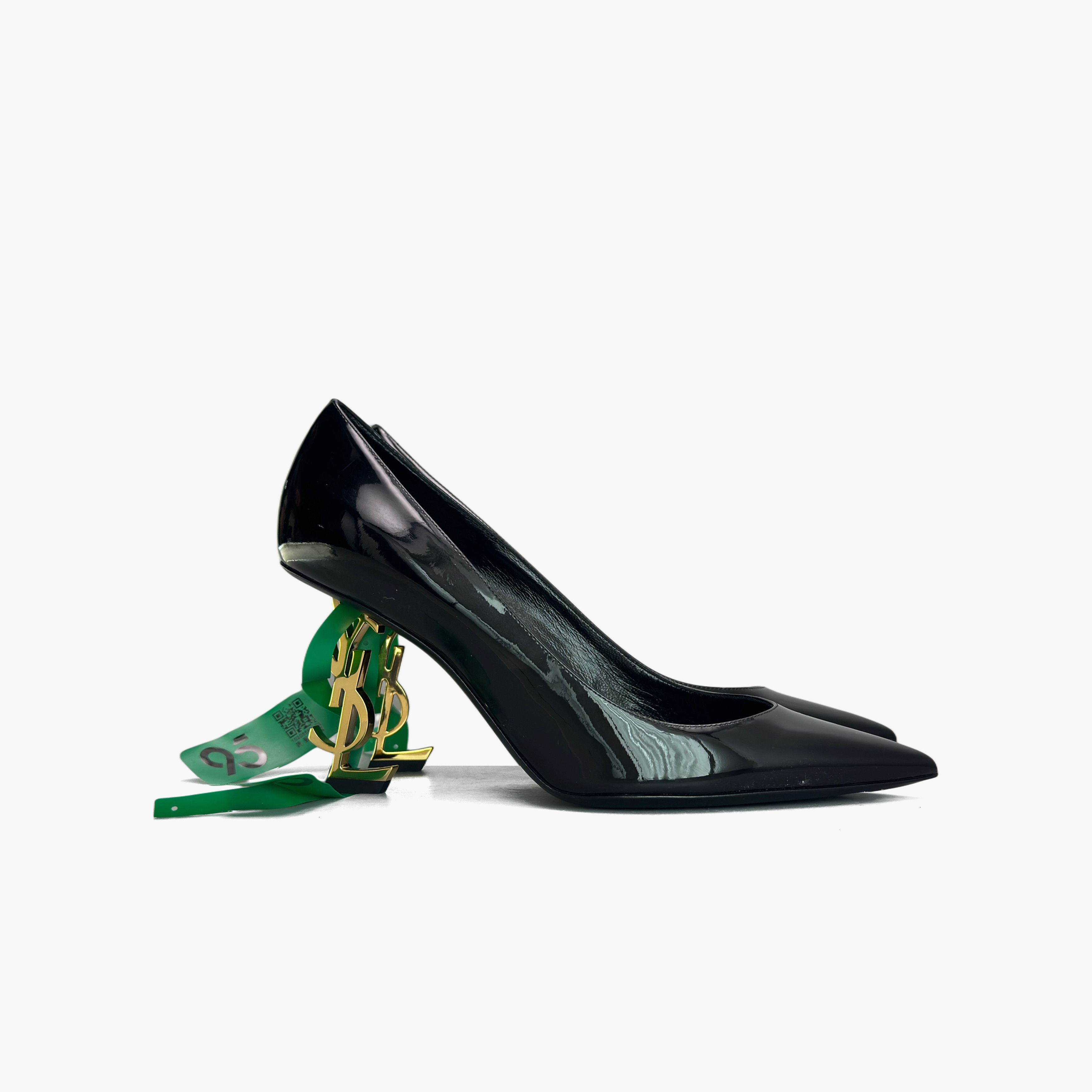 Saint Laurent Paris Saint Laurent Opyum Patent Leather Heels Size 38 Size US 8 / IT 38 - 4 Thumbnail