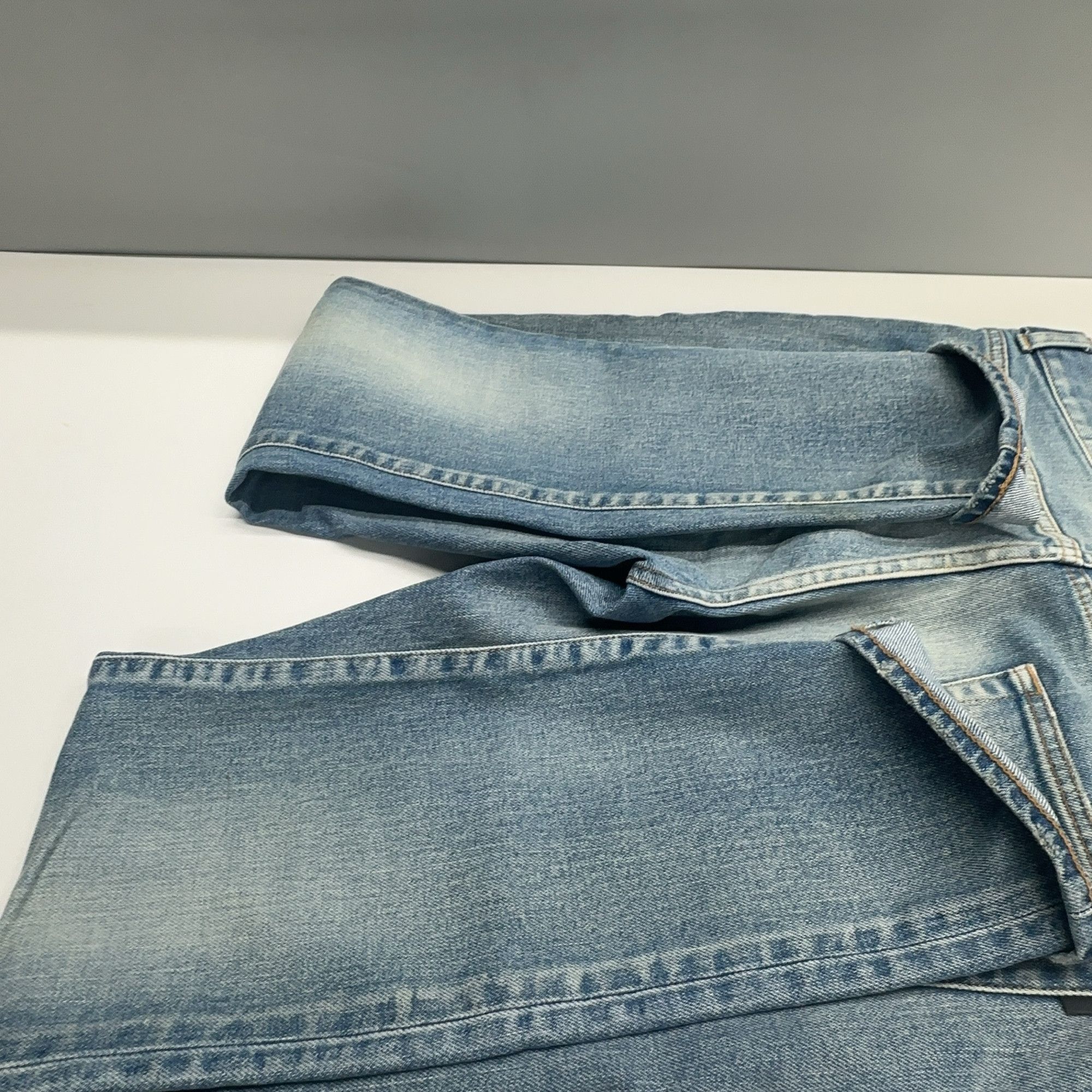 Saint Laurent Paris Saint Laurent Blue Denim Jeans Size 31 Size US 31 - 9 Thumbnail