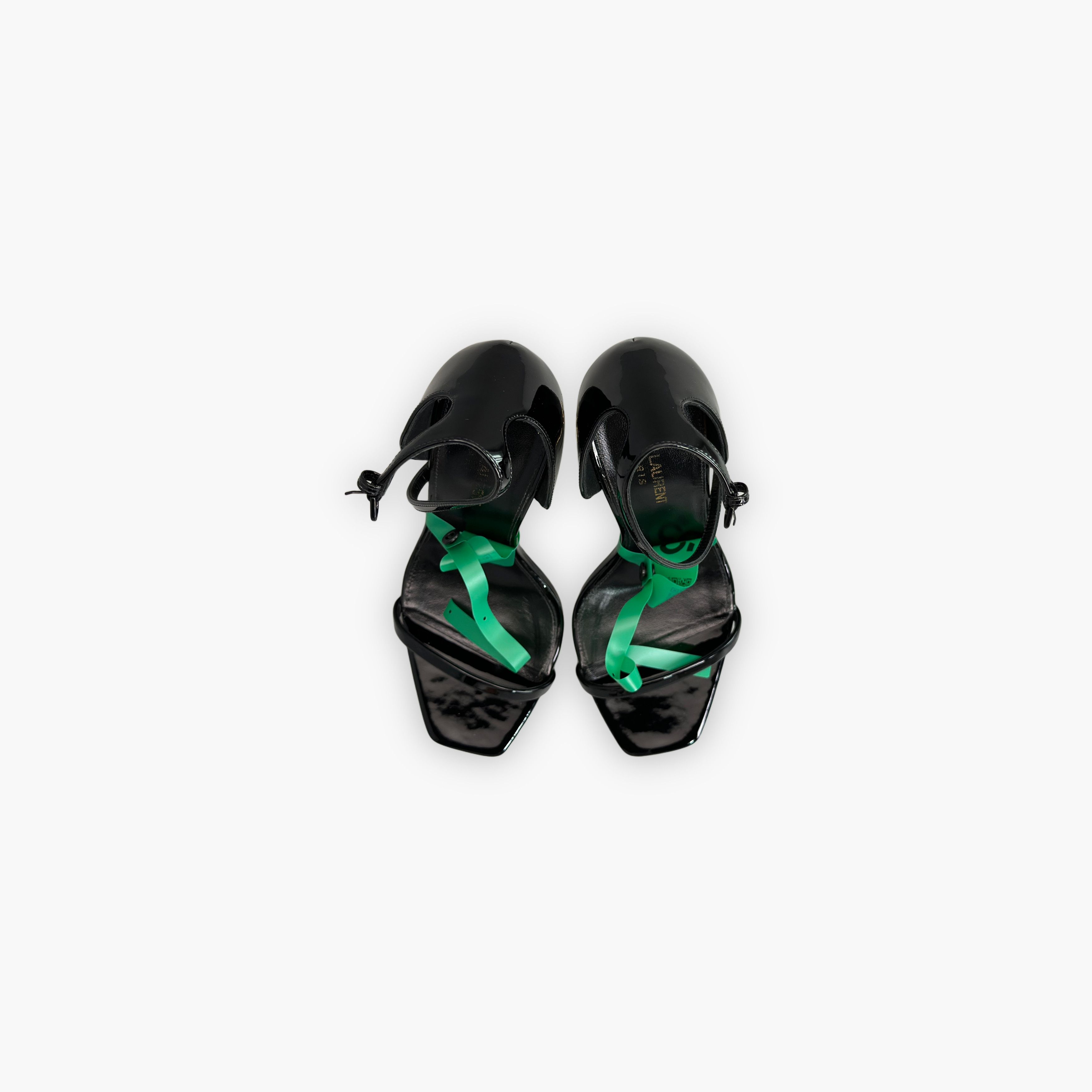 Saint Laurent Paris Saint Laurent Opyum Logo Heel Sandals Size 39 Size US 9 / IT 39 - 9 Thumbnail