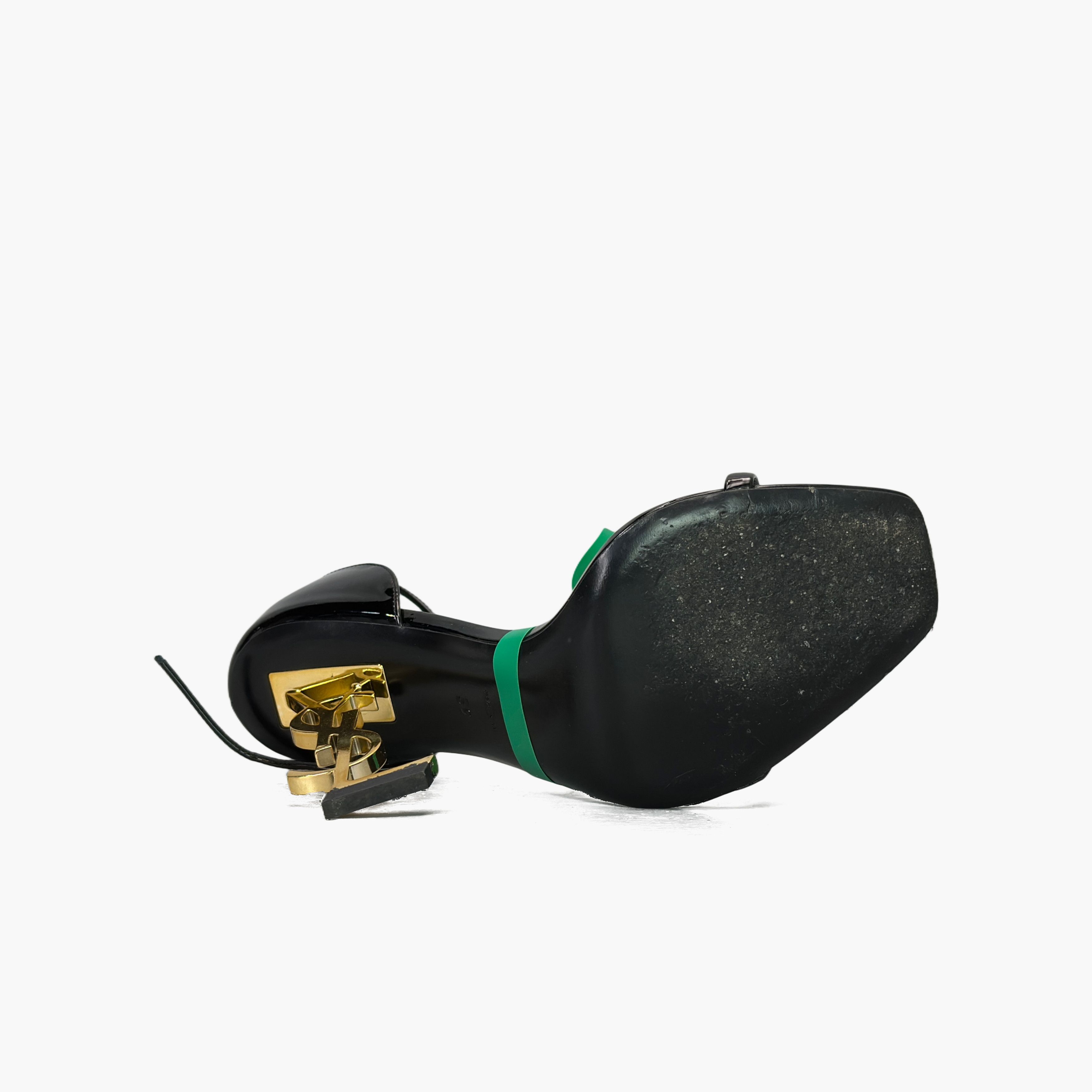 Saint Laurent Paris Saint Laurent Opyum Logo Heel Sandals Size 39 Size US 9 / IT 39 - 7 Thumbnail
