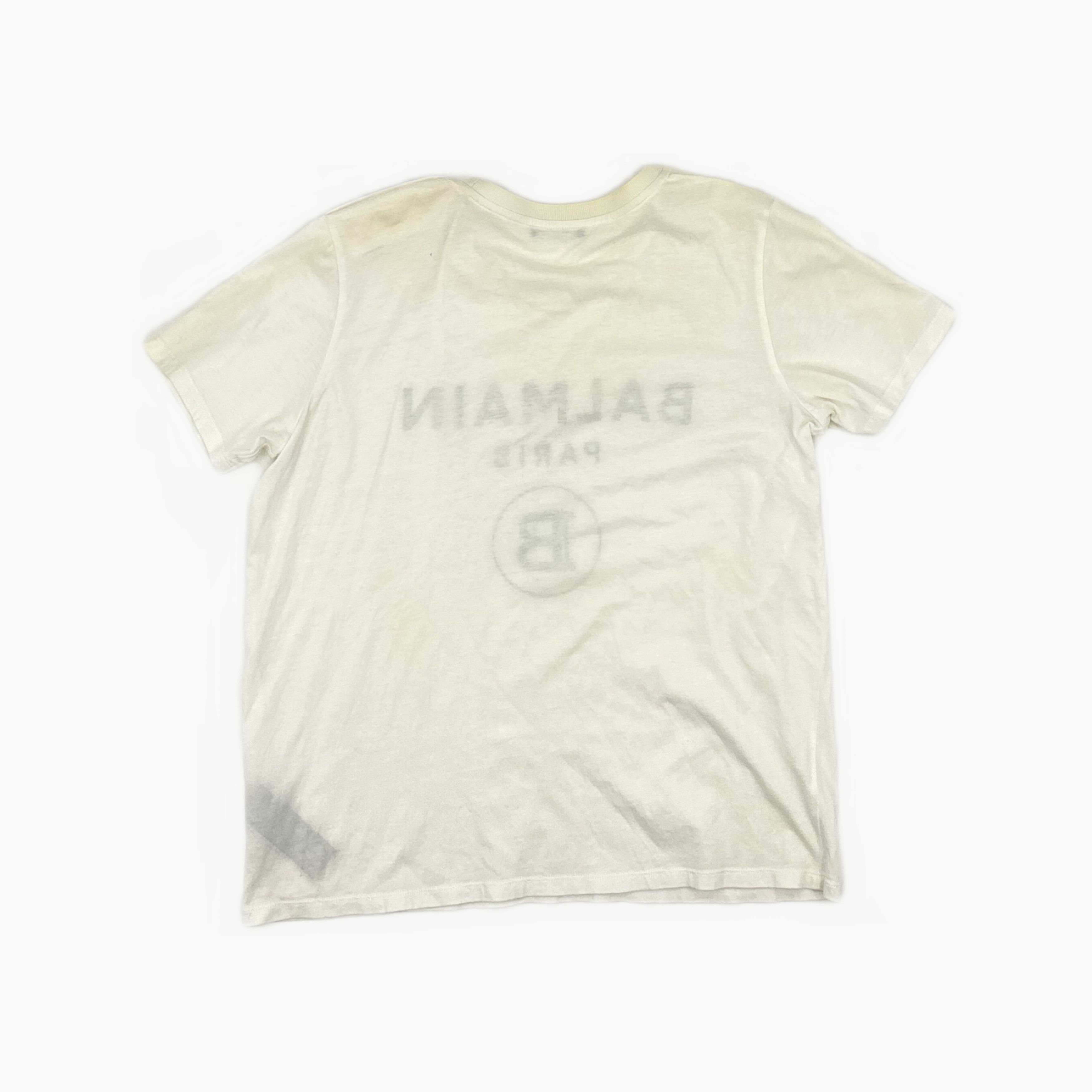 Balmain Balmain Logo Button T-Shirt Size M Size M / US 6-8 / IT 42-44 - 2 Thumbnail