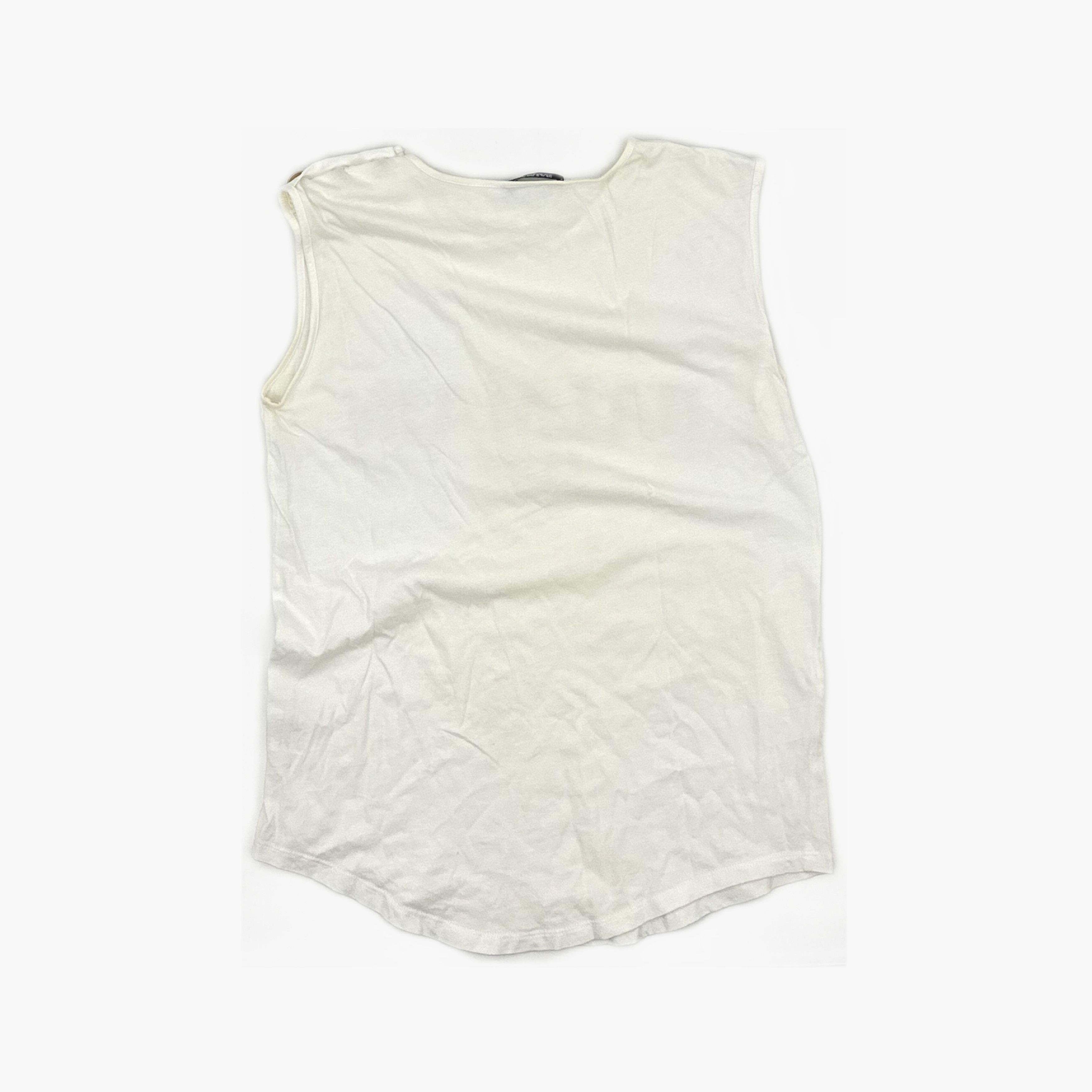 Balmain Balmain Gold Sequin Logo Tank Top Size 36 Size XS / US 0-2 / IT 36-38 - 2 Thumbnail