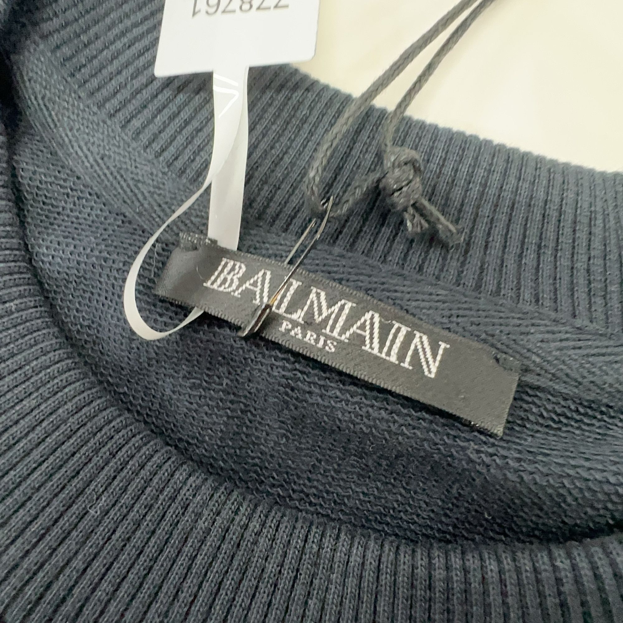 Balmain Balmain Paris Logo Print Sweatshirt Size 38 Size S / US 4 / IT 40 - 4 Thumbnail