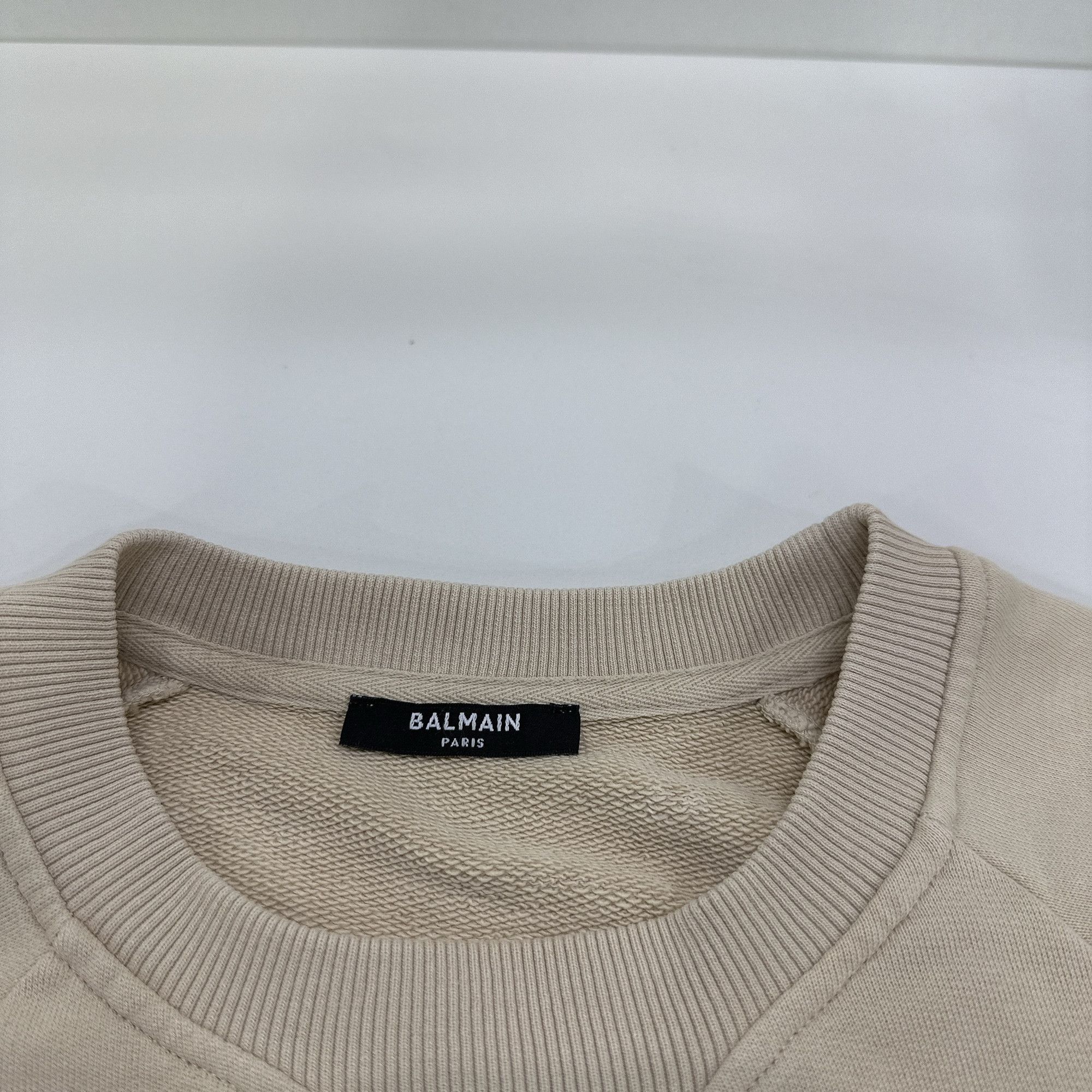 Balmain Balmain Logo Sweatshirt Size S Size US S / EU 44-46 / 1 - 3 Thumbnail
