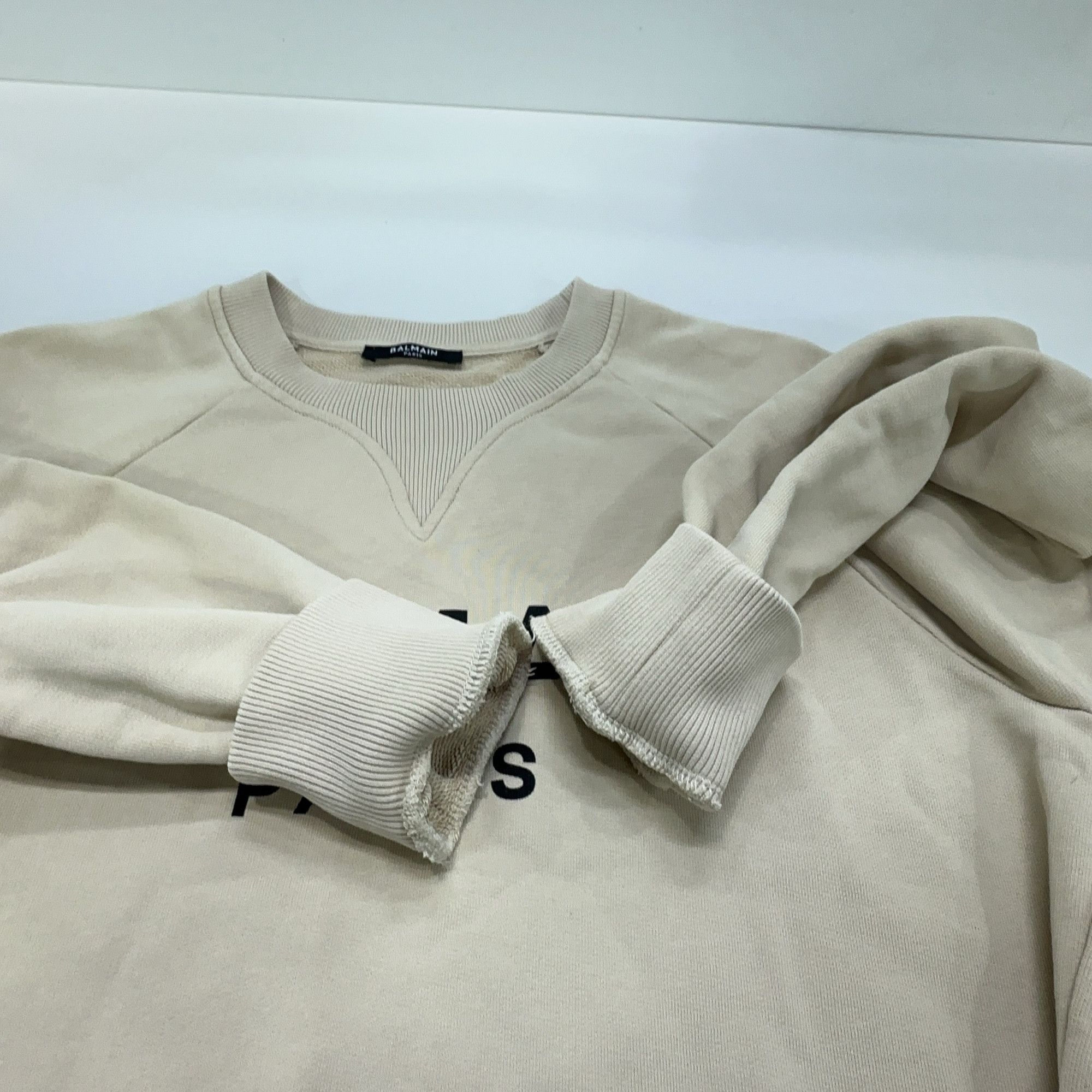 Balmain Balmain Logo Sweatshirt Size S Size US S / EU 44-46 / 1 - 6 Thumbnail