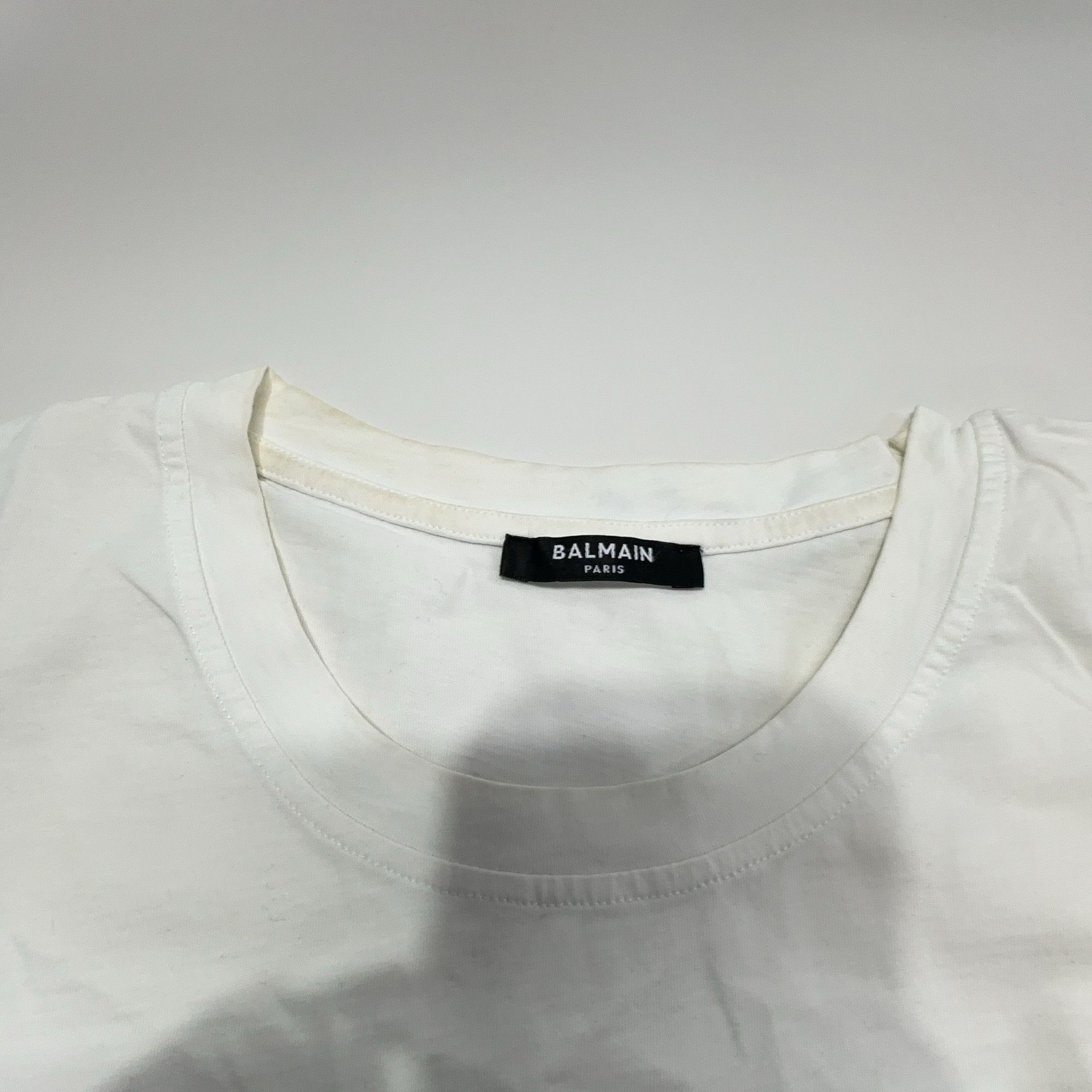 Balmain Balmain Logo Print T-Shirt Size L Size US L / EU 52-54 / 3 - 5 Thumbnail