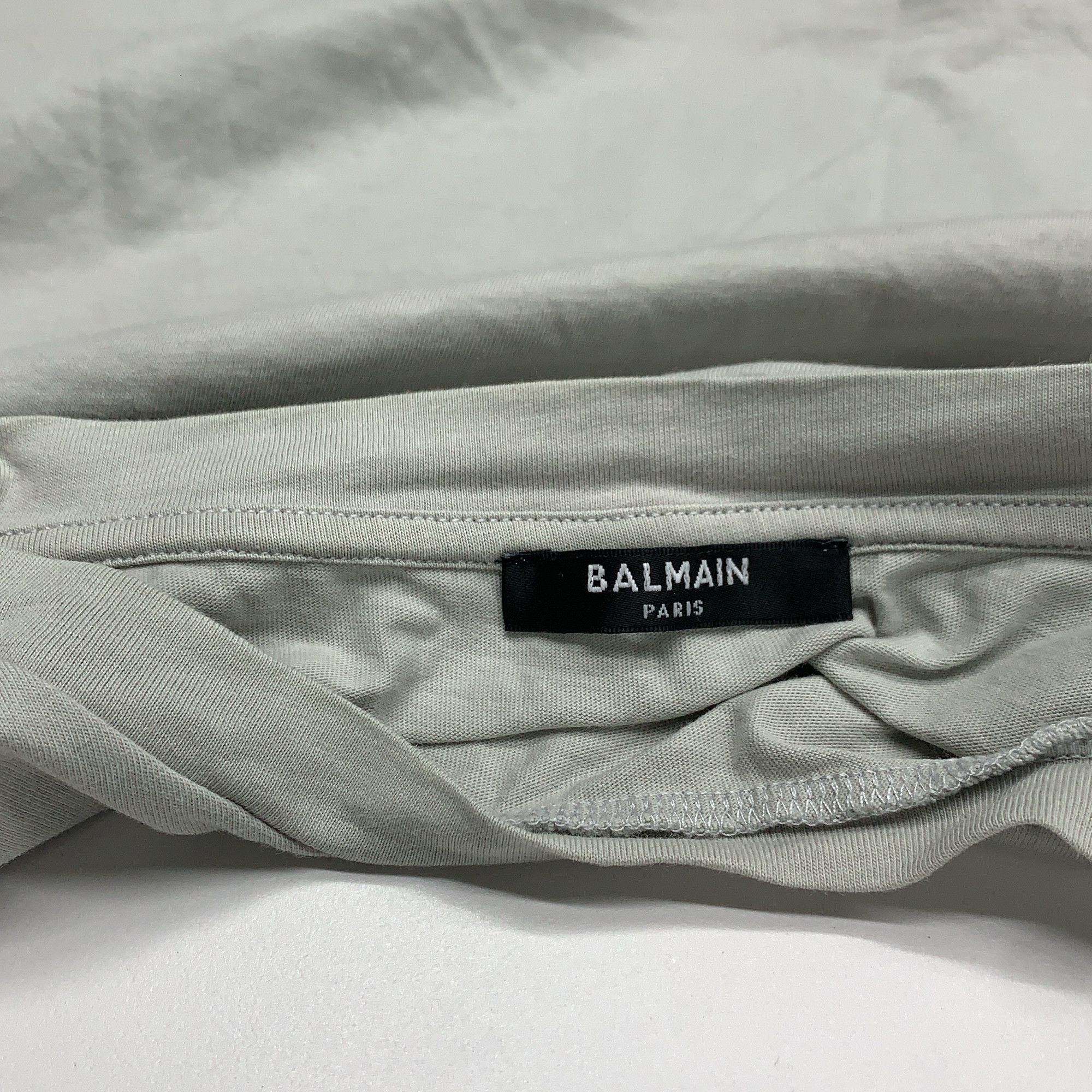 Balmain Balmain Logo Short Sleeve T-Shirt M Size M / US 6-8 / IT 42-44 - 5 Thumbnail