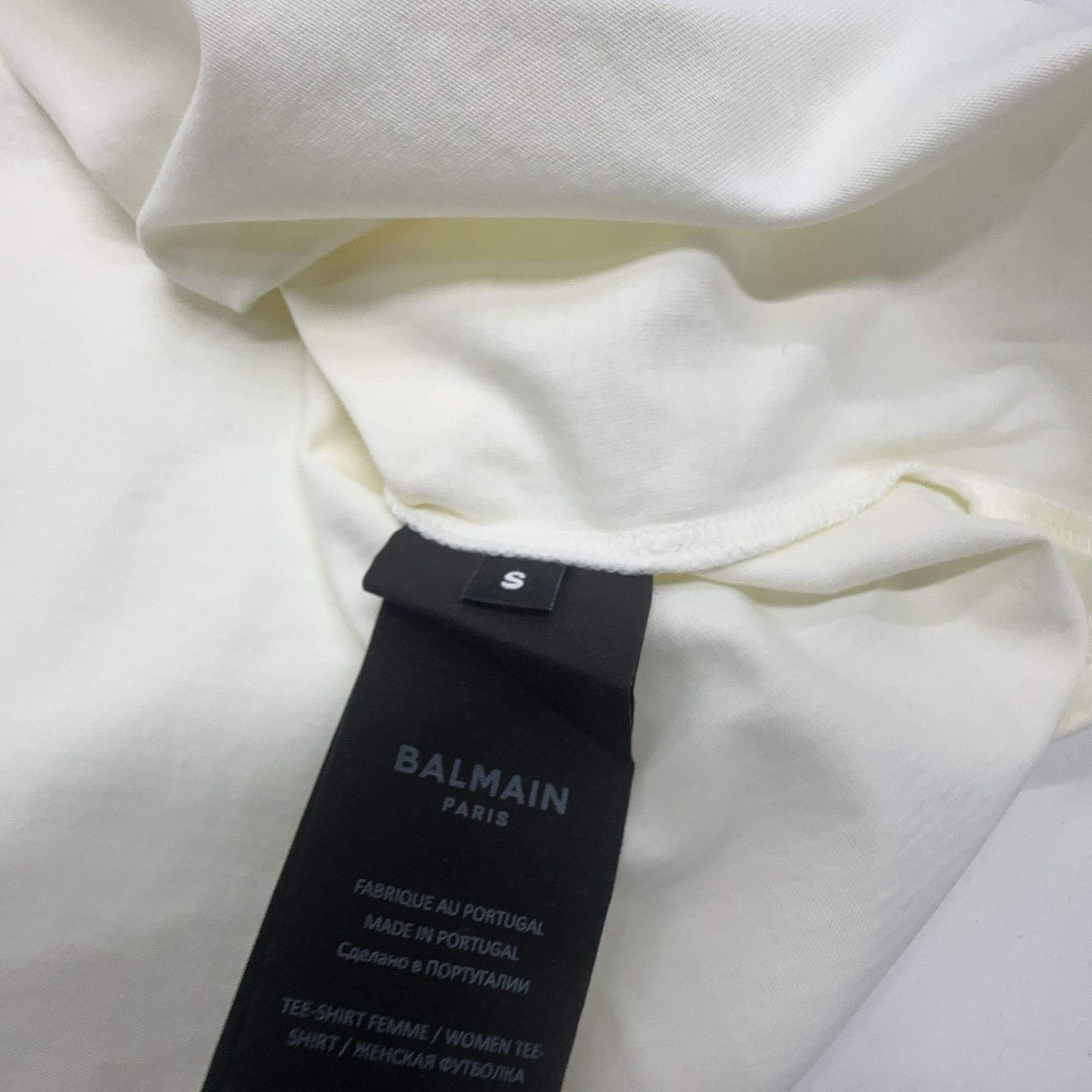 Balmain Balmain Logo Graphic T-Shirt Size S Size S / US 4 / IT 40 - 5 Thumbnail