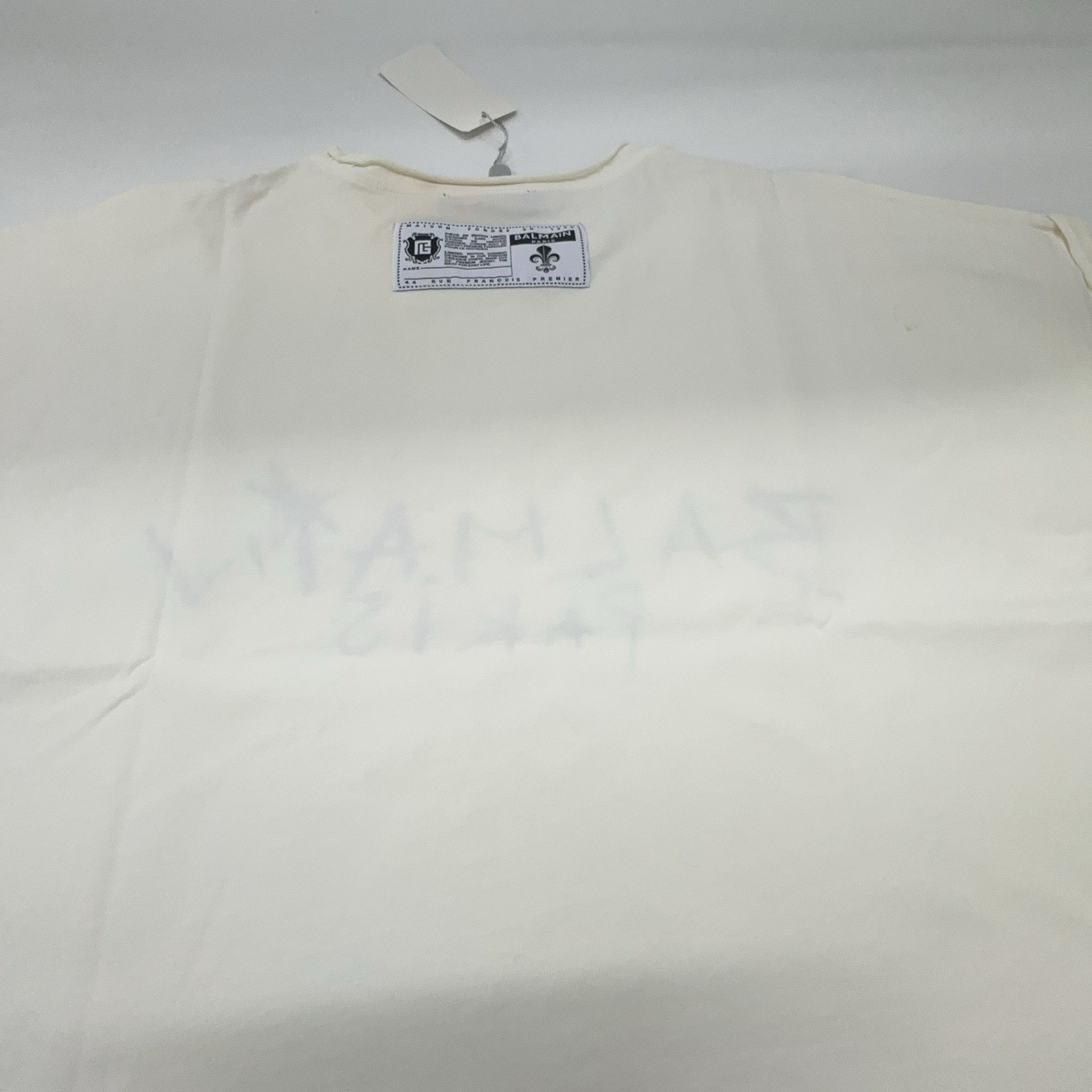 Balmain Balmain Logo Graphic T-Shirt Size S Size S / US 4 / IT 40 - 8 Thumbnail