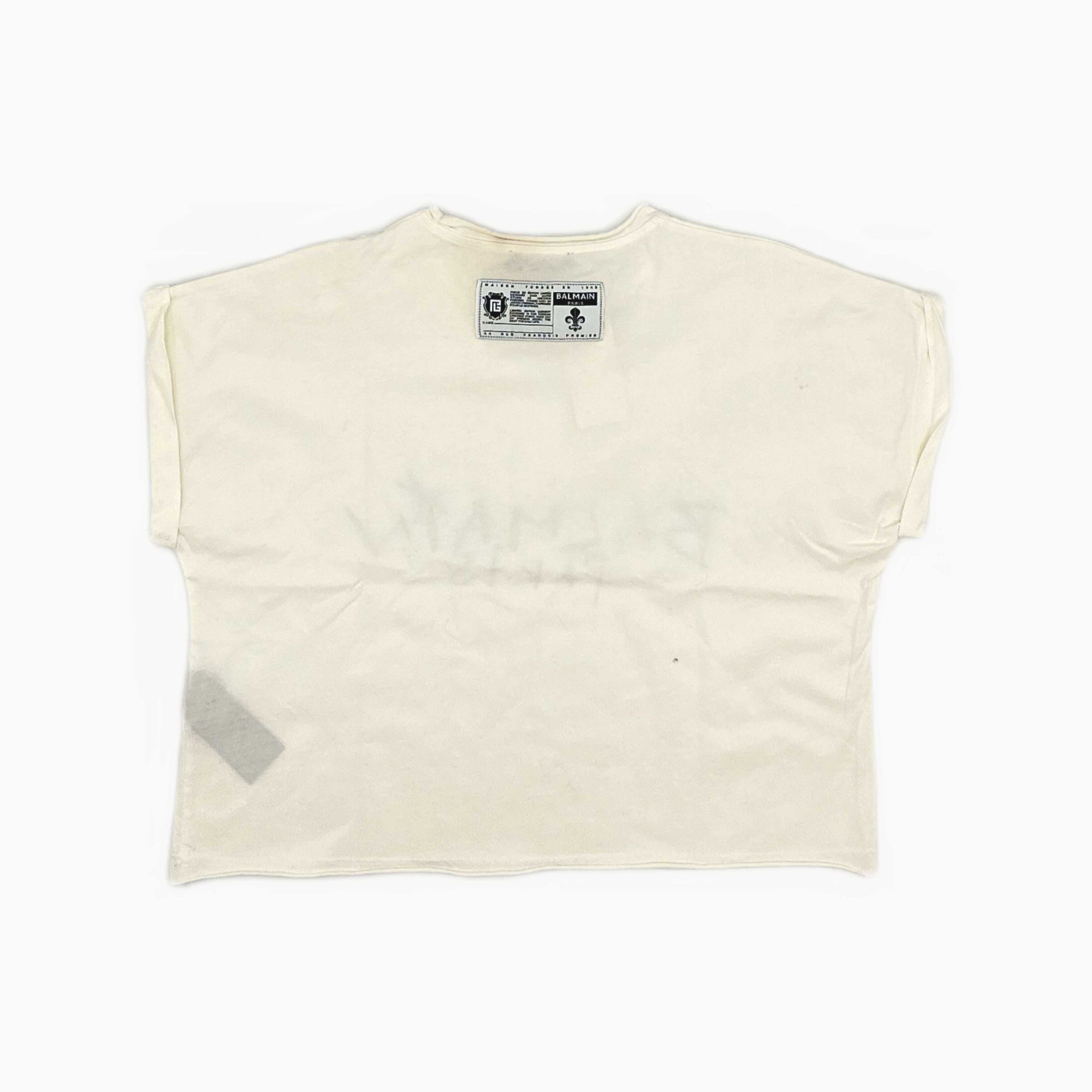 Balmain Balmain Logo Graphic T-Shirt Size S Size S / US 4 / IT 40 - 2 Thumbnail