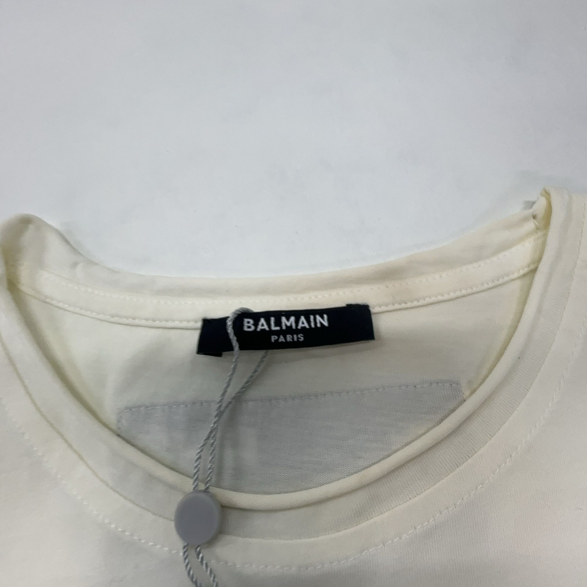 Balmain Balmain Logo Graphic T-Shirt Size S Size S / US 4 / IT 40 - 4 Thumbnail