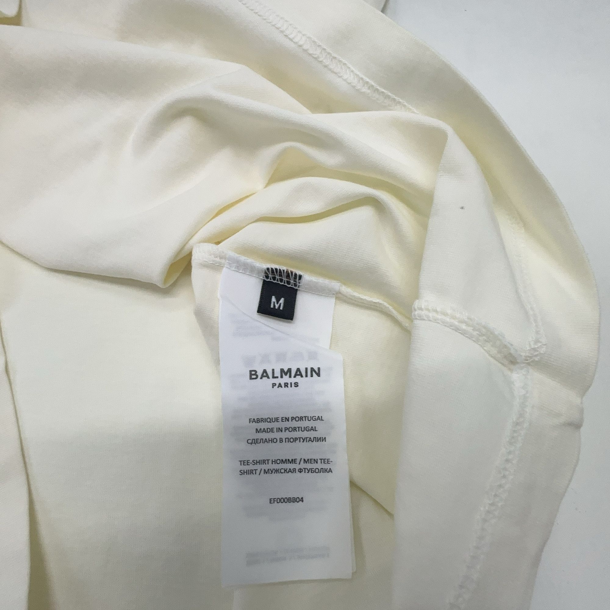 Balmain Balmain Paris Logo T-Shirt Size M Size US M / EU 48-50 / 2 - 4 Thumbnail