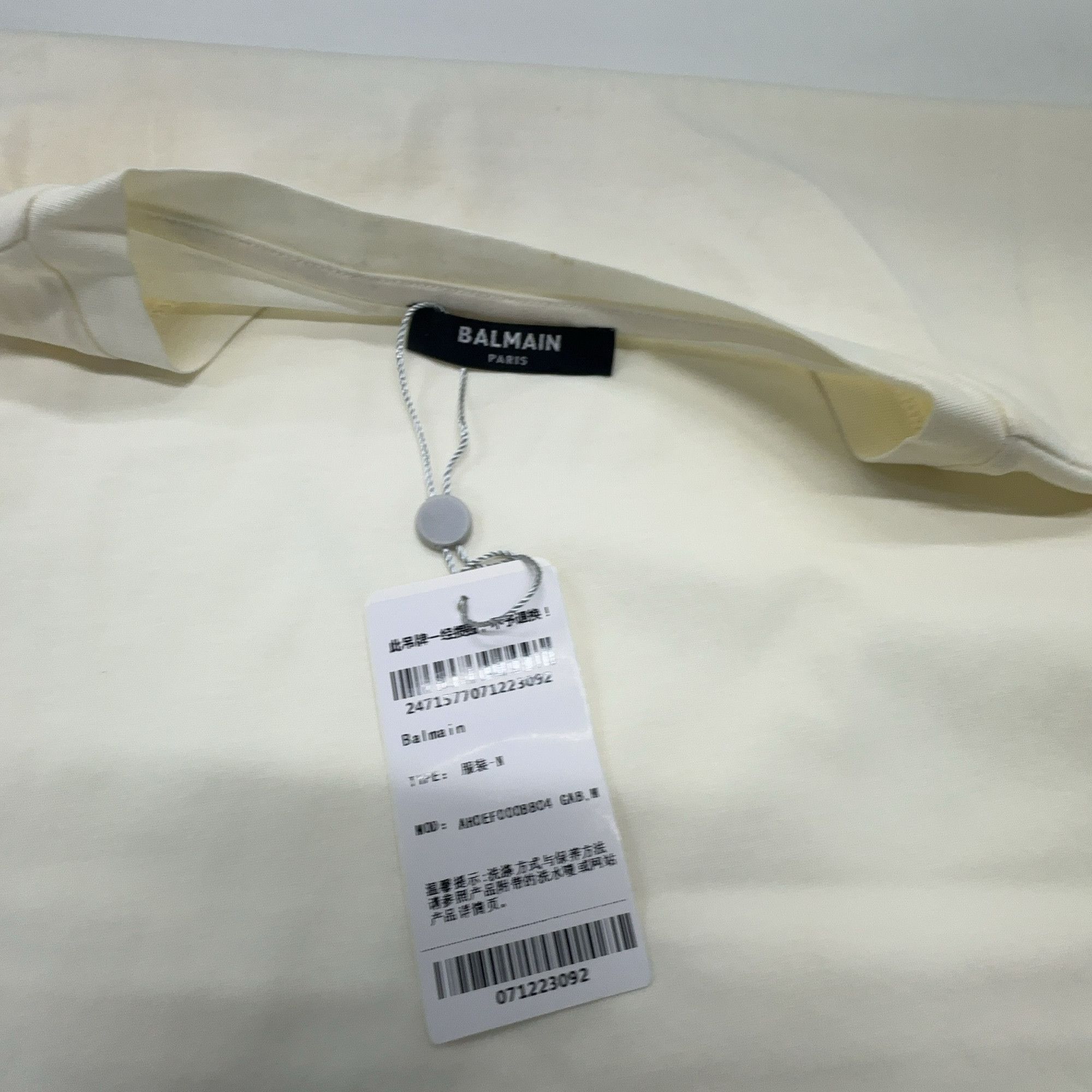 Balmain Balmain Paris Logo T-Shirt Size M Size US M / EU 48-50 / 2 - 3 Thumbnail
