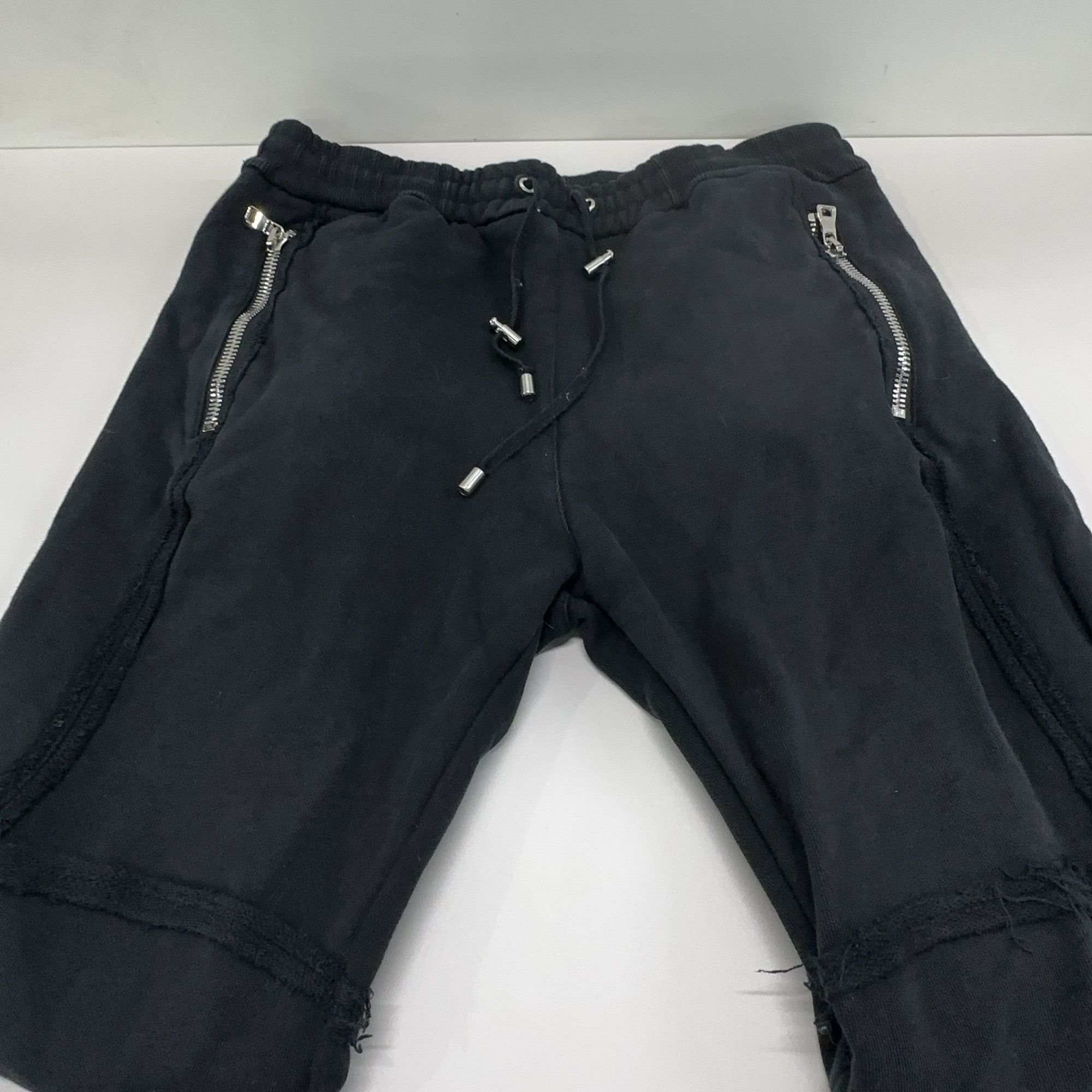 Balmain Balmain Black Zip Detail Joggers Size L Size US 34 / EU 50 - 8 Thumbnail