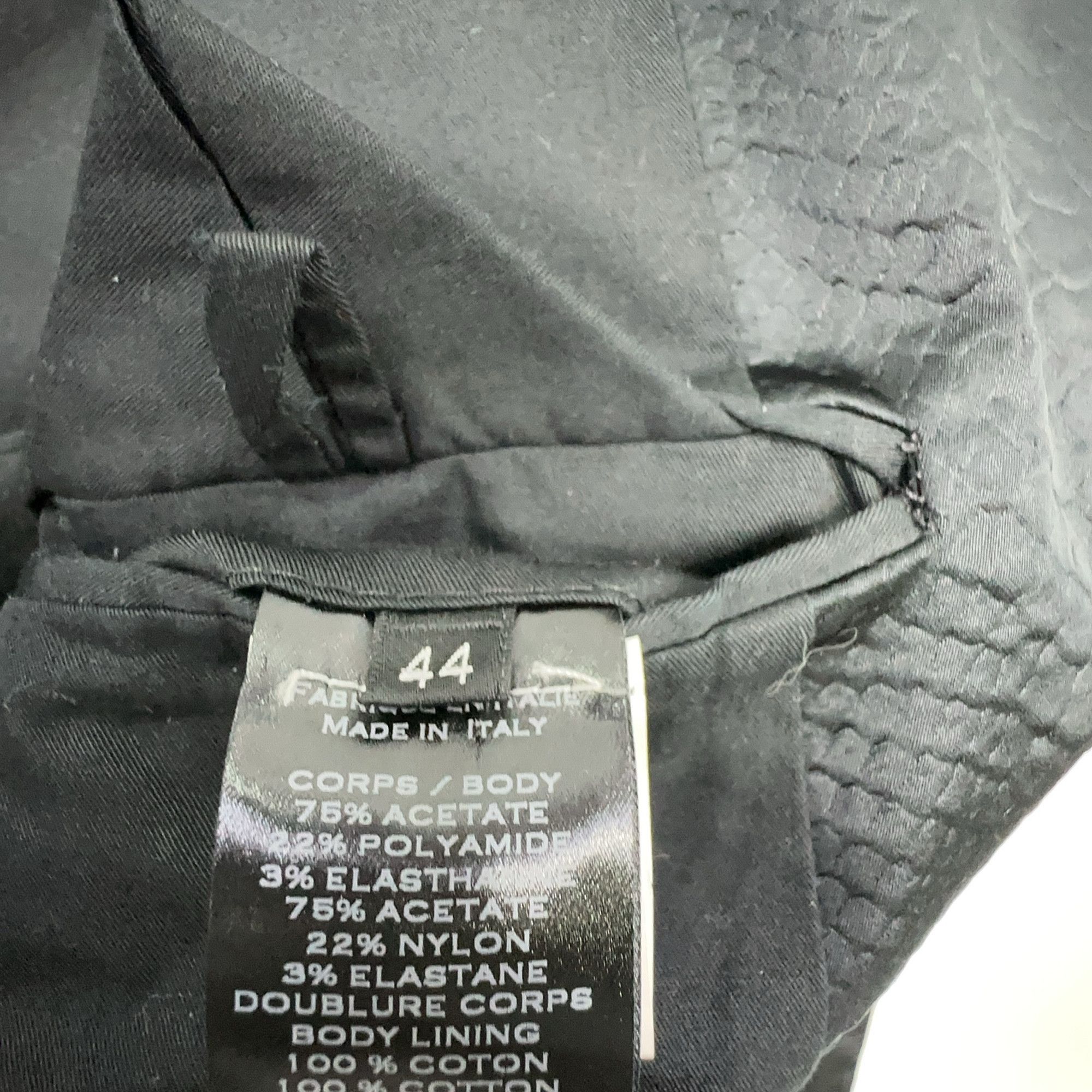 Balmain Balmain Textured Blazer Size 34R Size 34R - 5 Thumbnail