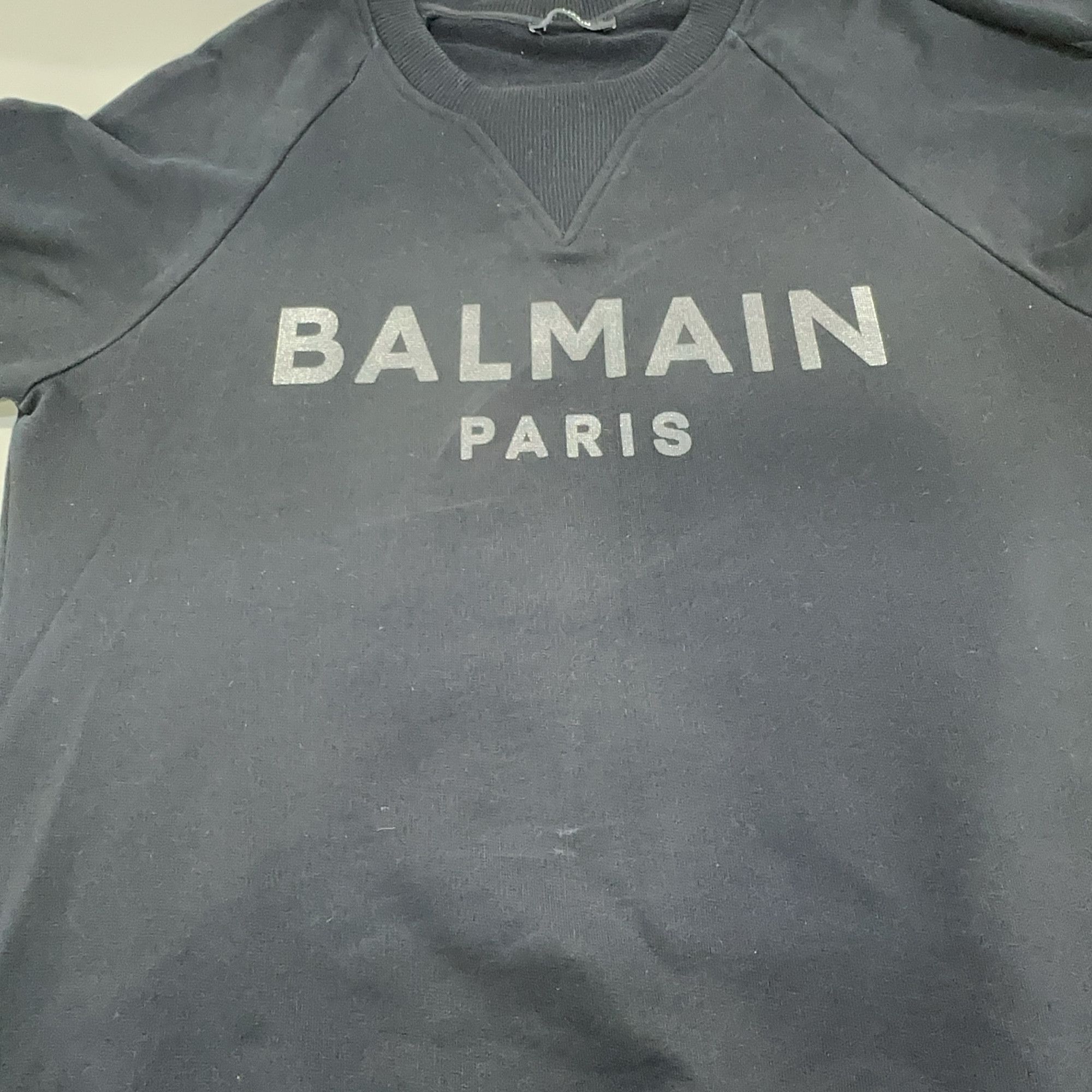 Balmain Balmain Logo Print Sweatshirt Size S Size US S / EU 44-46 / 1 - 9 Thumbnail