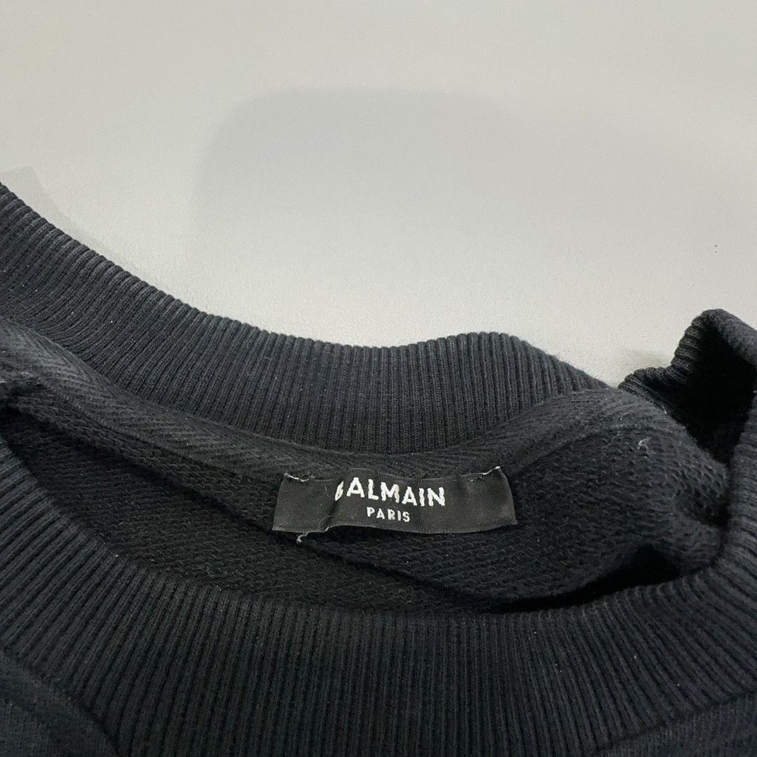 Balmain Balmain Logo Print Sweatshirt Size S Size US S / EU 44-46 / 1 - 3 Thumbnail