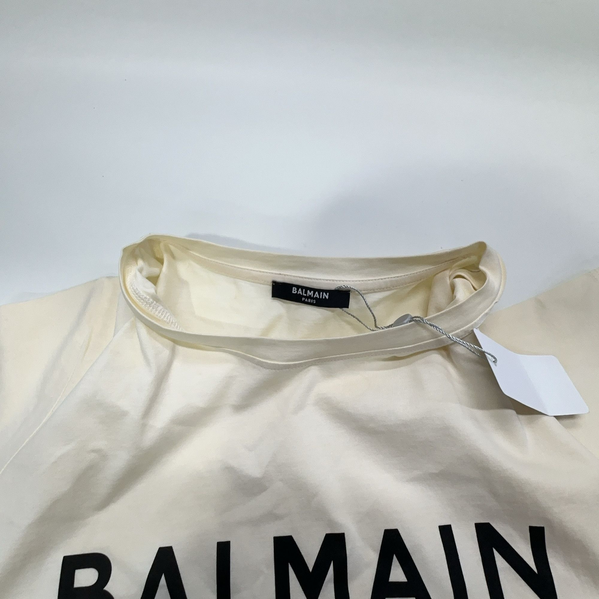 Balmain Balmain Logo Short Sleeve T-Shirt Size S Size S / US 4 / IT 40 - 6 Thumbnail
