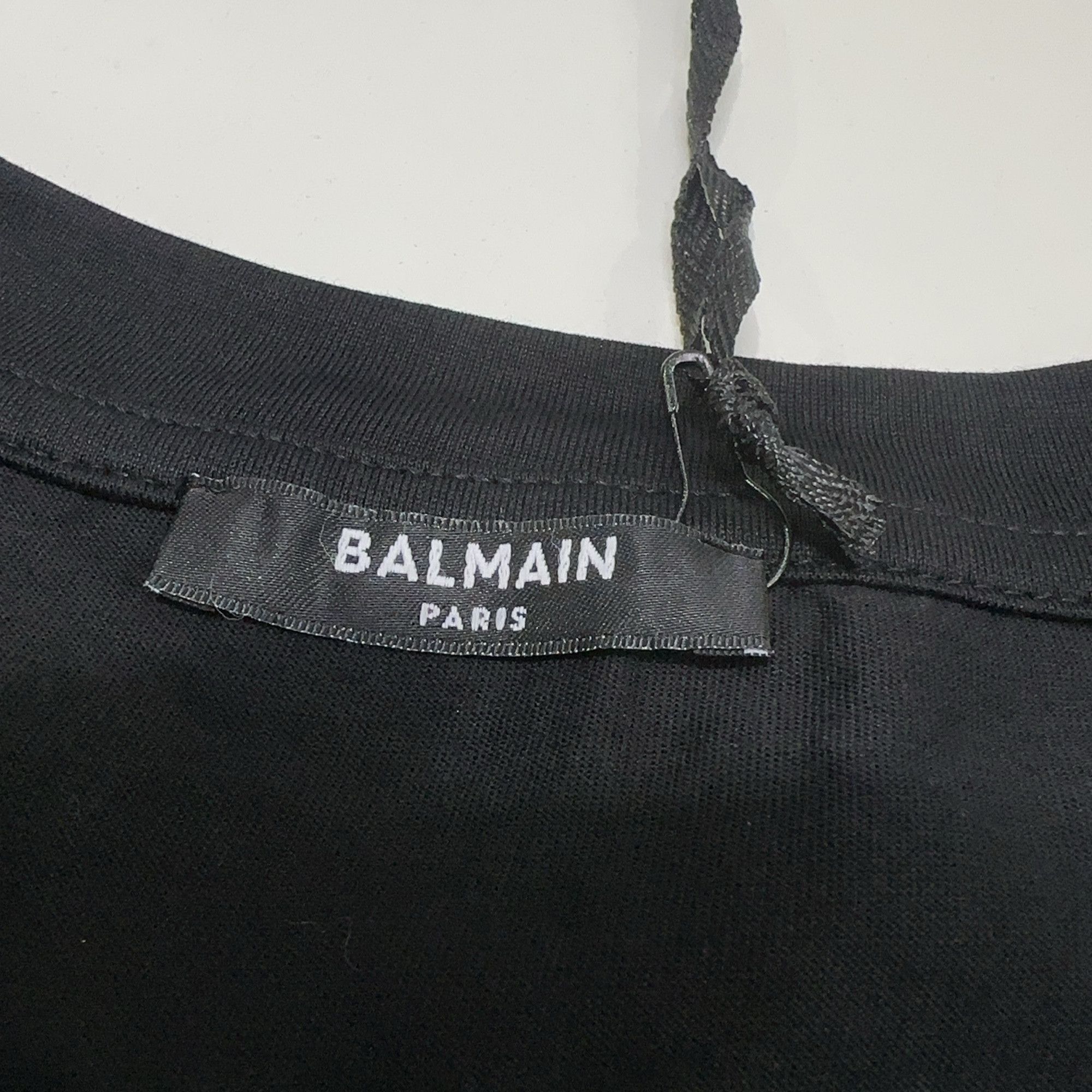 Balmain Balmain Logo Print T-Shirt Size S Size US S / EU 44-46 / 1 - 3 Thumbnail