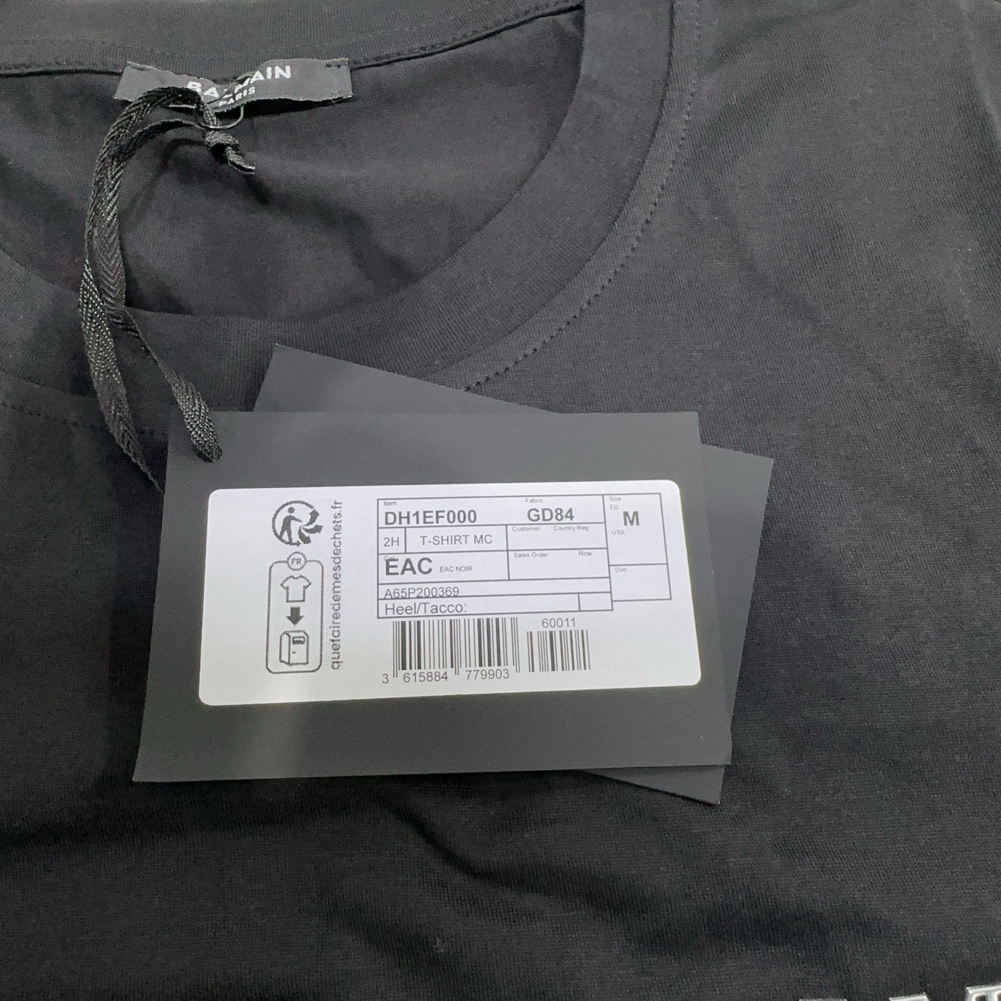 Balmain Balmain Logo Print T-Shirt Size M Size US M / EU 48-50 / 2 - 4 Thumbnail