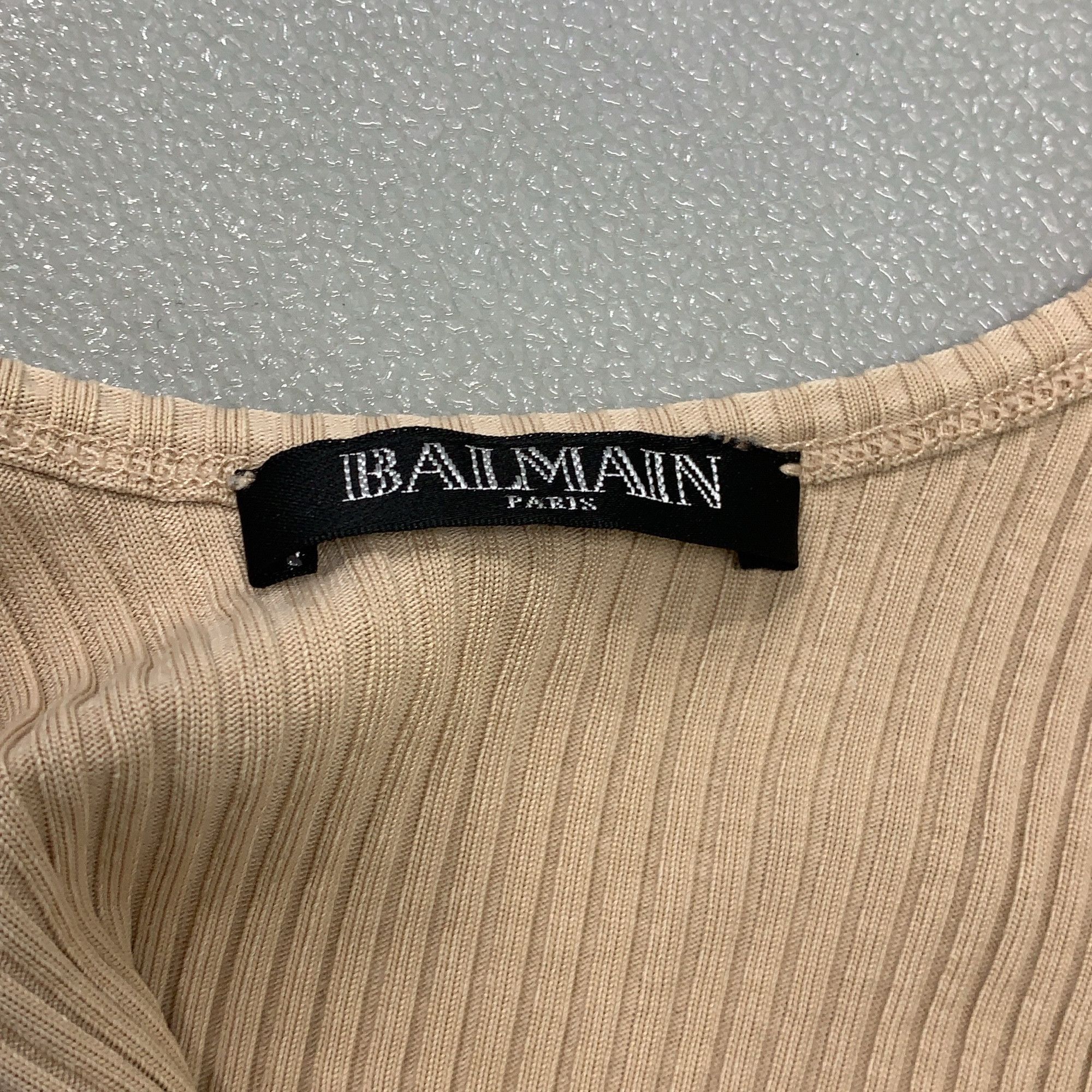 Balmain Balmain Ribbed Button Tank Top Size 34 Size XS / US 0-2 / IT 36-38 - 4 Thumbnail