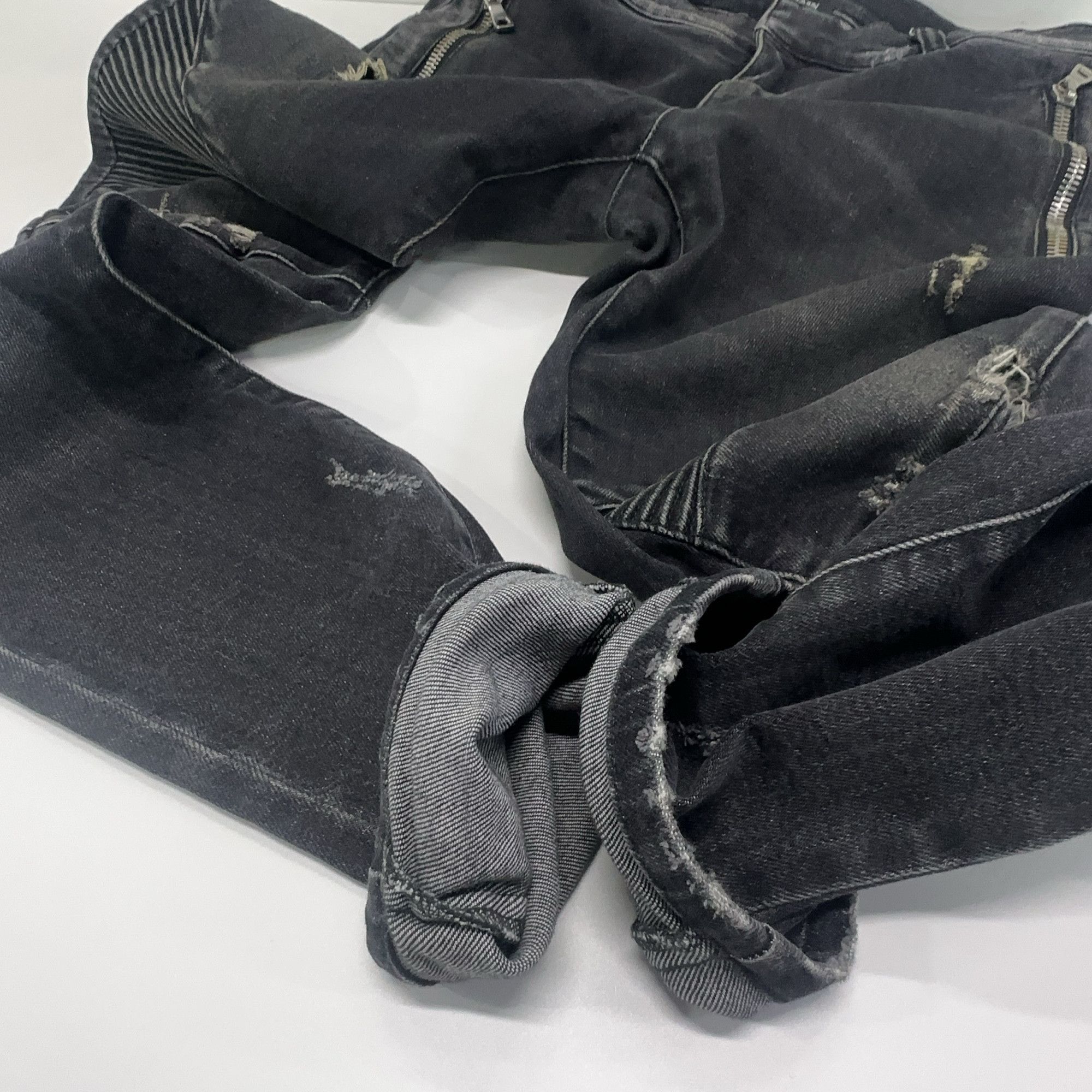 Balmain Balmain Biker Denim Jeans Size 31 Size US 31 - 8 Thumbnail
