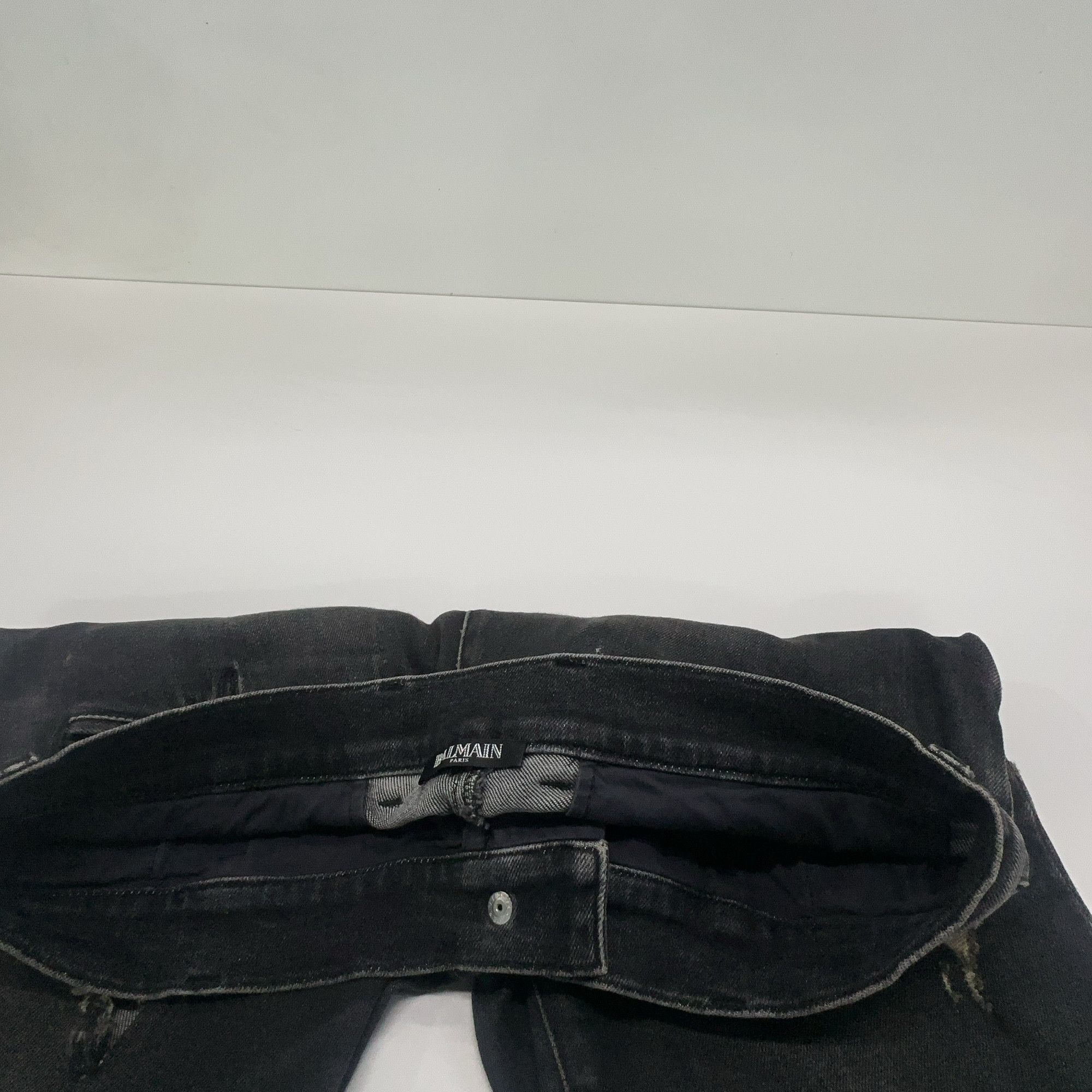 Balmain Balmain Biker Denim Jeans Size 31 Size US 31 - 6 Thumbnail