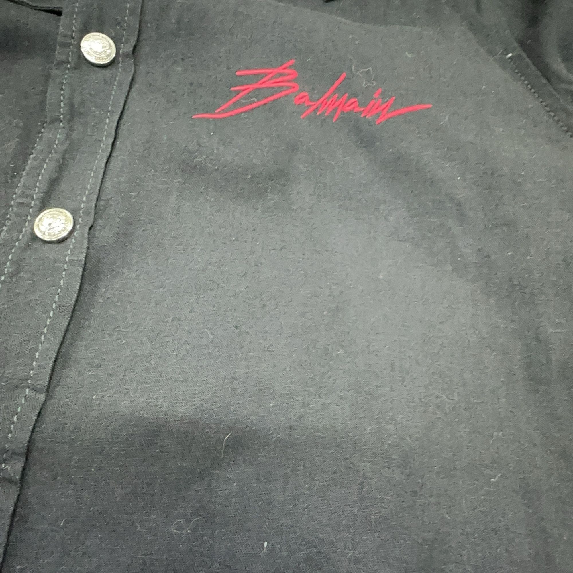 Balmain Balmain Logo Long Sleeve Shirt US XXS / EU 40 Size US XXS / EU 40 - 9 Thumbnail