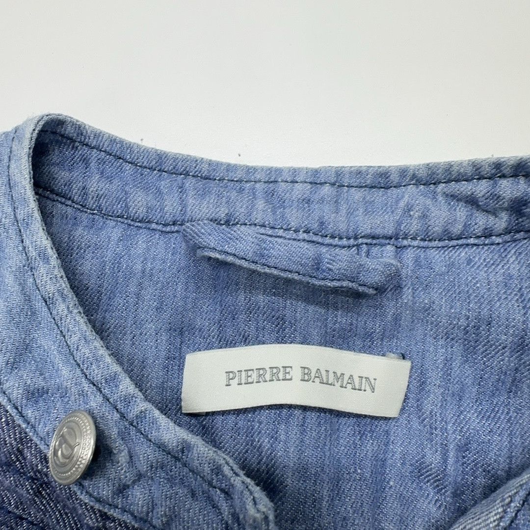 Pierre Balmain Pierre Balmain Linen Button Up Shirt Size 44 Size M / US 6-8 / IT 42-44 - 5 Thumbnail