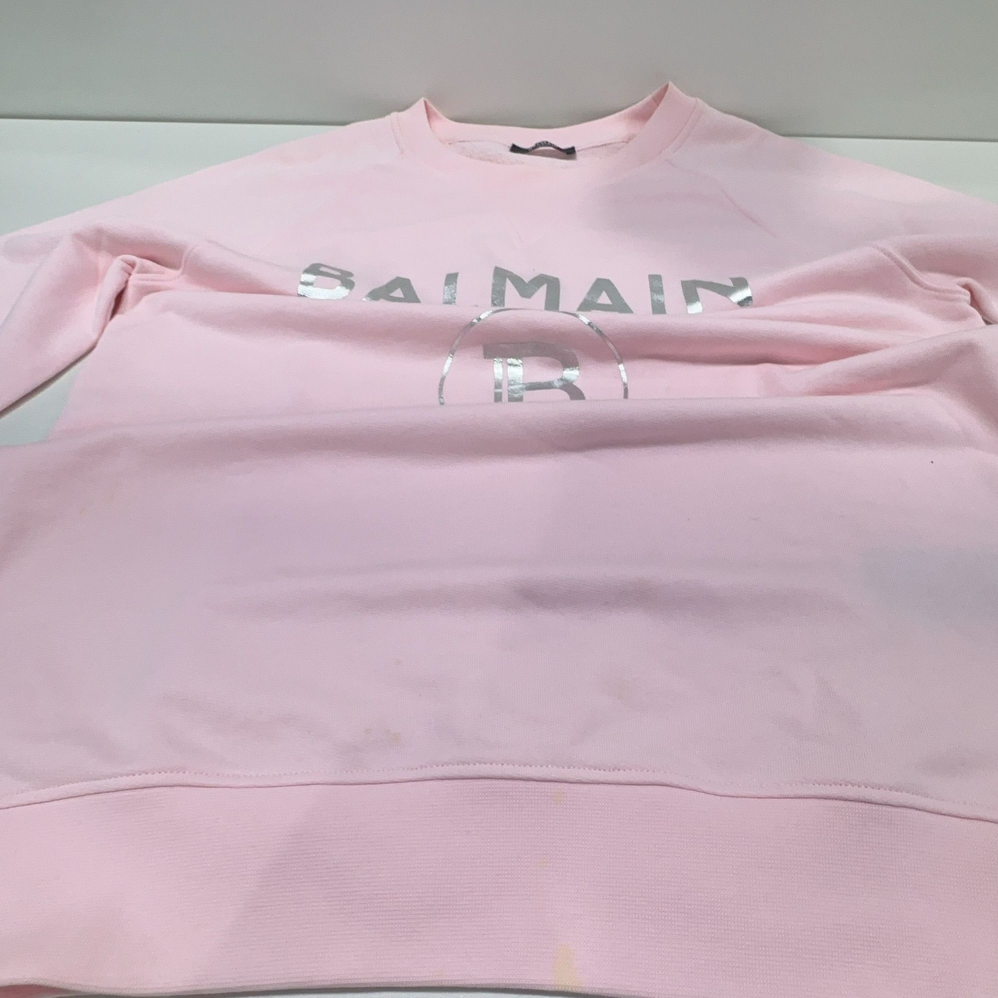 Balmain Balmain Logo Sweatshirt Size M Size US M / EU 48-50 / 2 - 7 Thumbnail