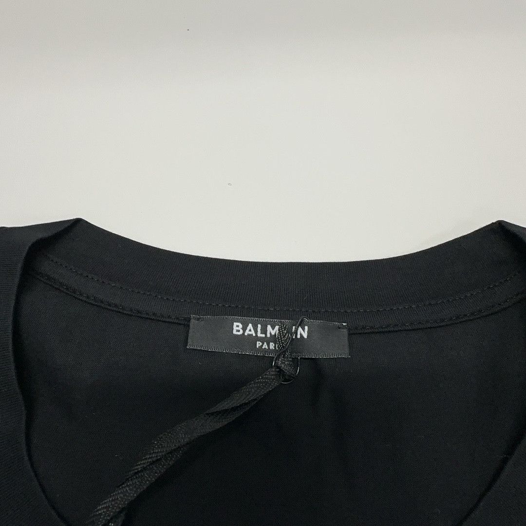 Balmain Balmain Logo Print T-Shirt Size L Size US L / EU 52-54 / 3 - 4 Thumbnail