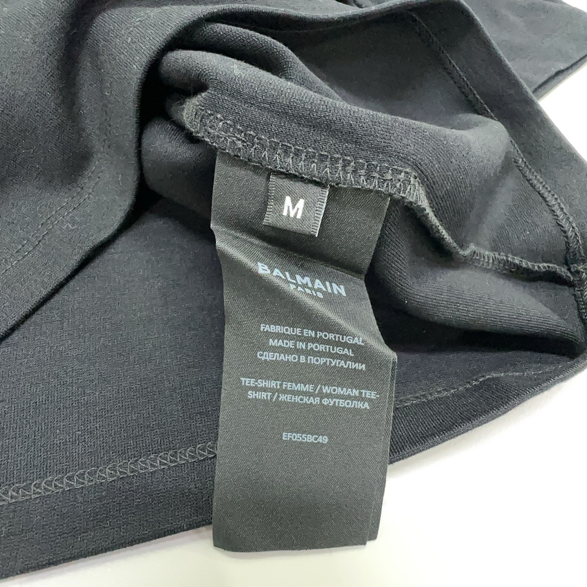 Balmain Balmain Logo T-Shirt Size M Size M / US 6-8 / IT 42-44 - 3 Thumbnail