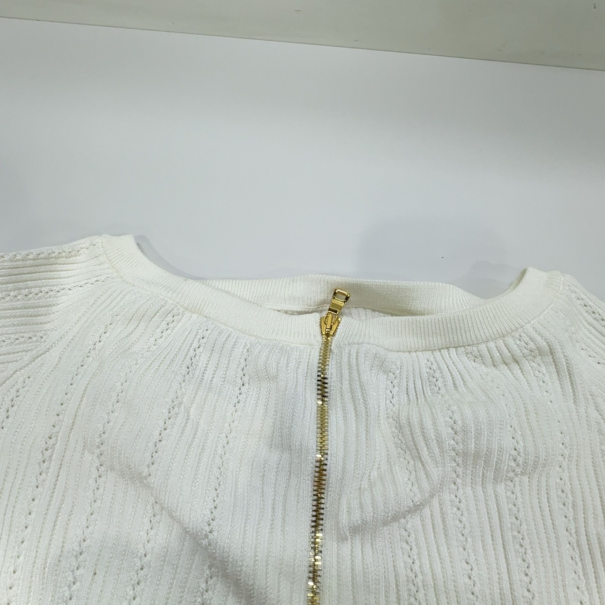 Balmain Balmain Ribbed Knit Mini Dress Size 40 Size M / US 6-8 / IT 42-44 - 10 Thumbnail