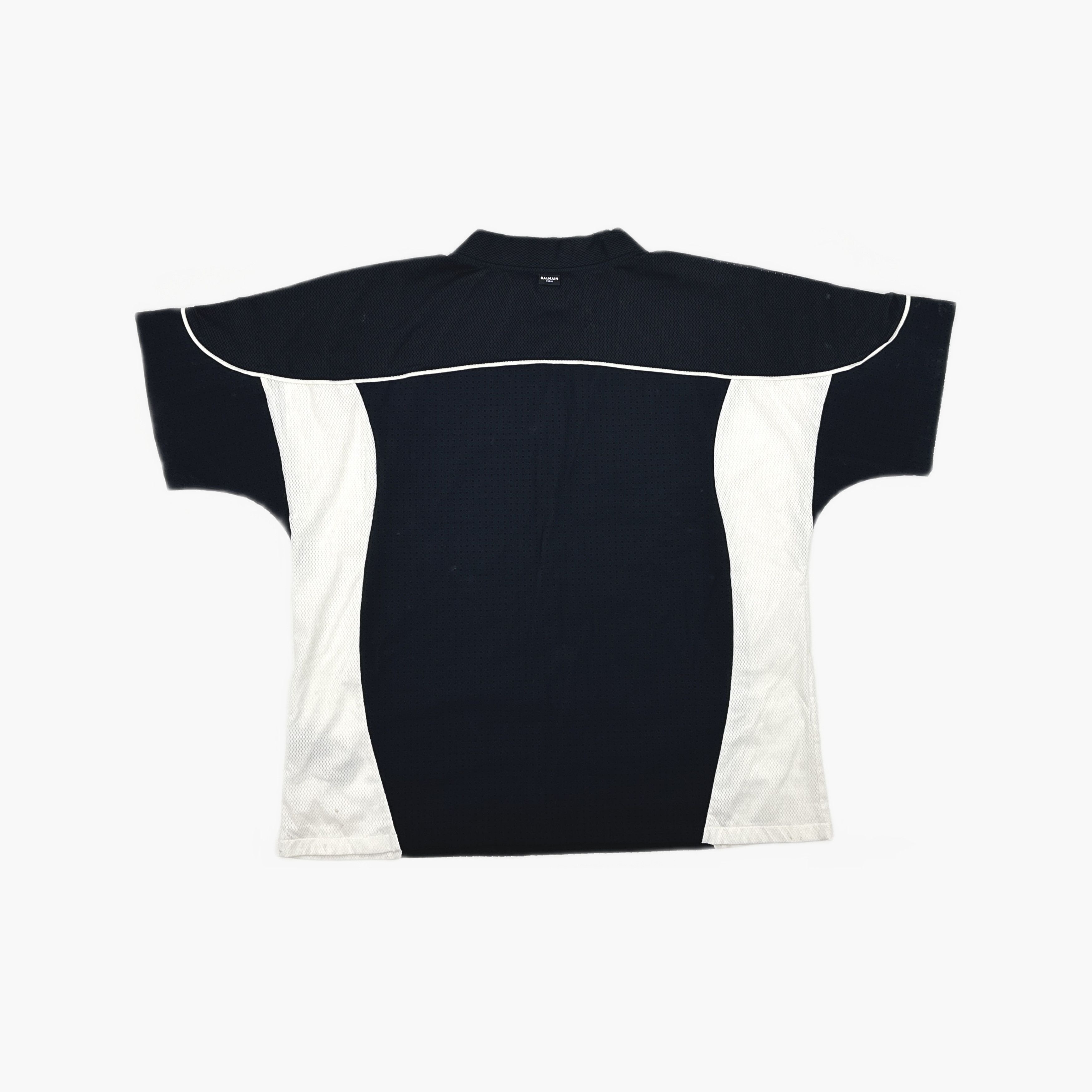 Balmain Balmain Logo Mesh Jersey XXL Size US XXL / EU 58 / 5 - 2 Thumbnail