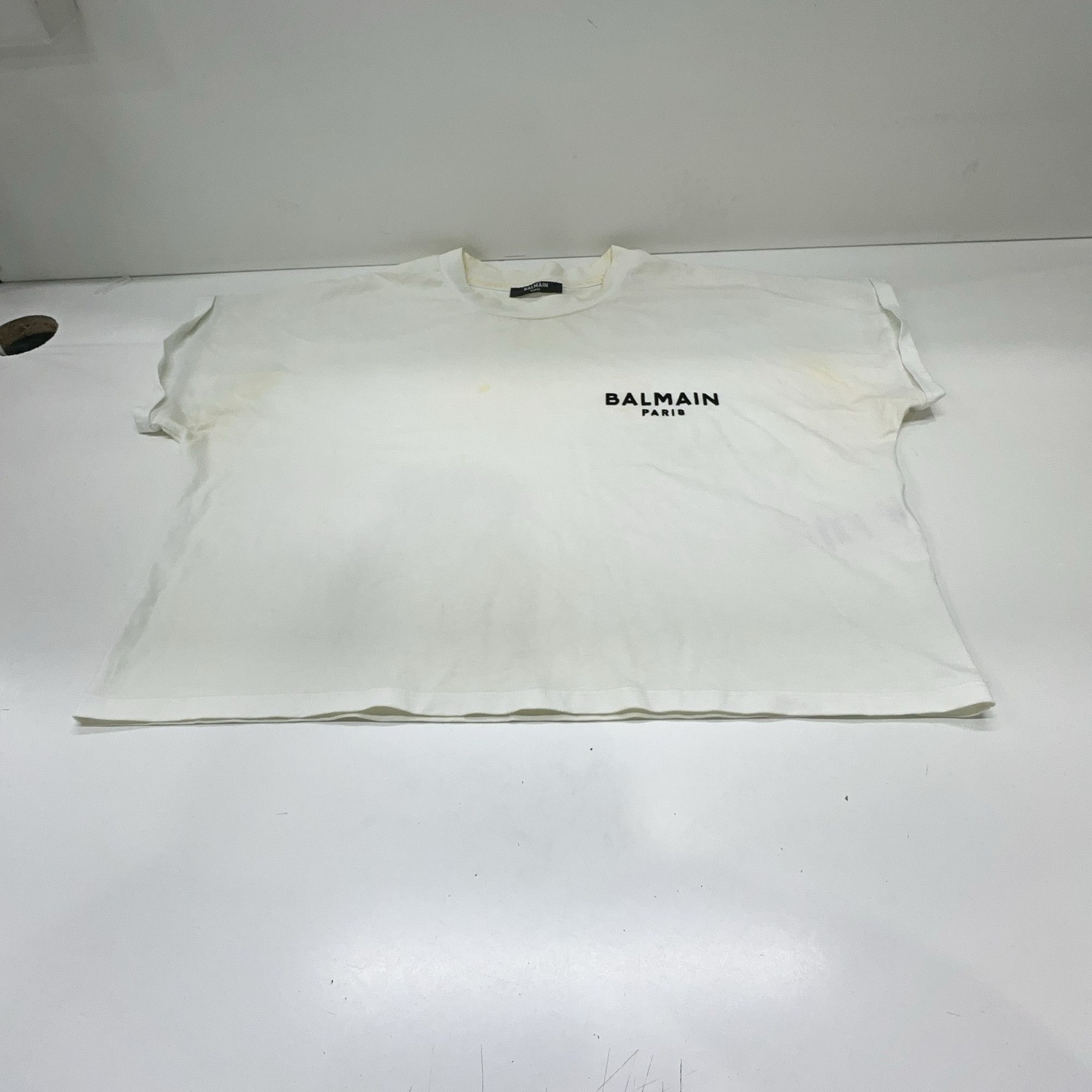 Balmain Balmain Logo Short Sleeve T-Shirt Size S Size S / US 4 / IT 40 - 7 Thumbnail