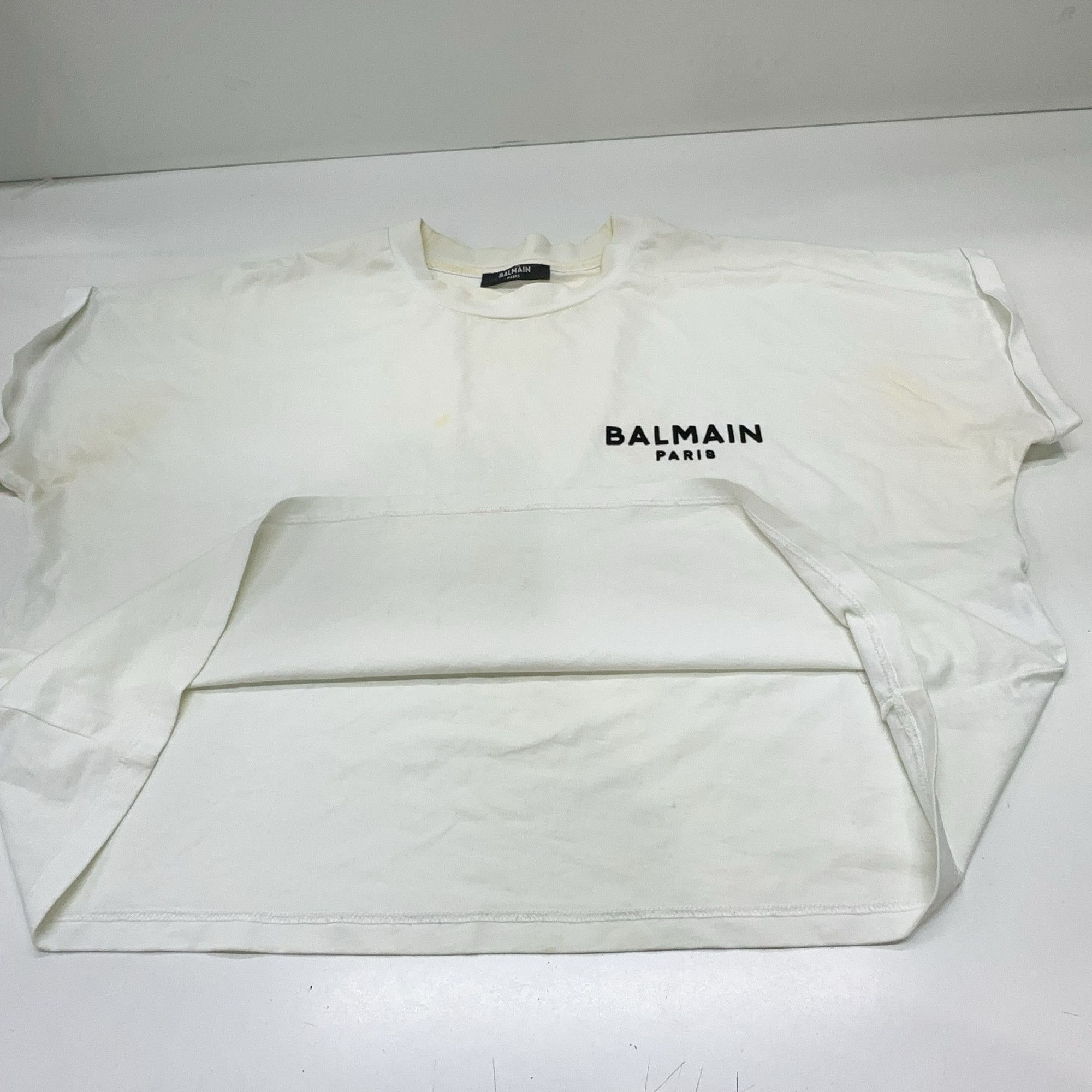 Balmain Balmain Logo Short Sleeve T-Shirt Size S Size S / US 4 / IT 40 - 8 Thumbnail