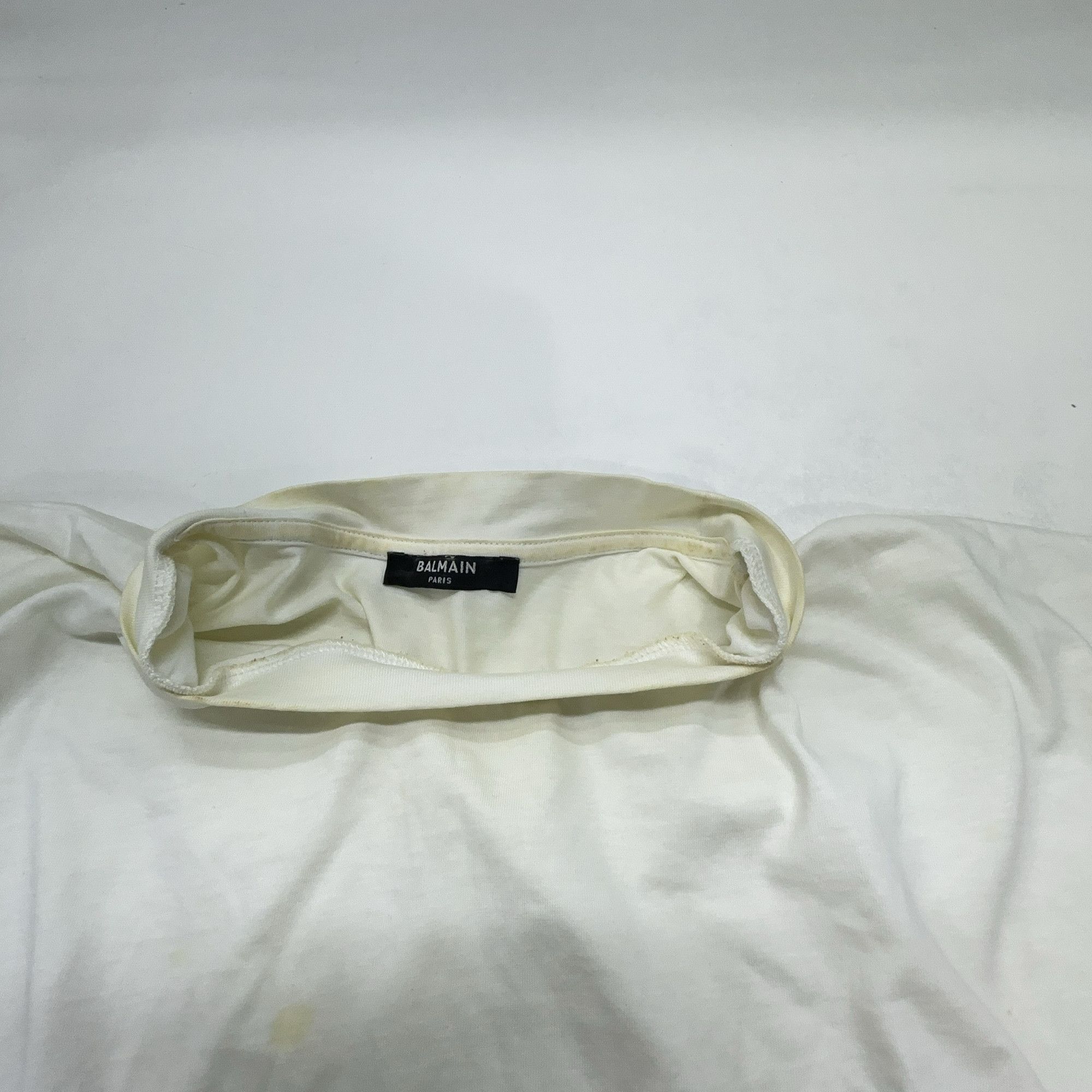 Balmain Balmain Logo Short Sleeve T-Shirt Size S Size S / US 4 / IT 40 - 6 Thumbnail