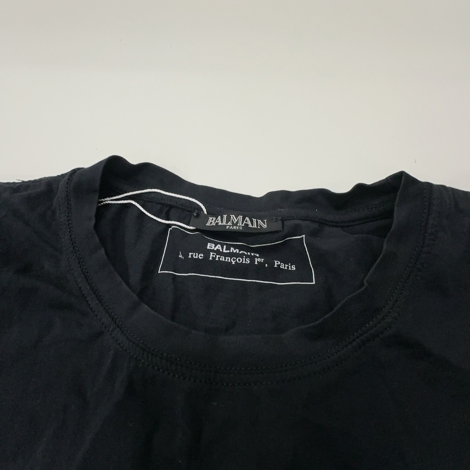 Balmain BALMAIN Logo T-Shirt Size XL Size US XL / EU 56 / 4 - 5 Thumbnail