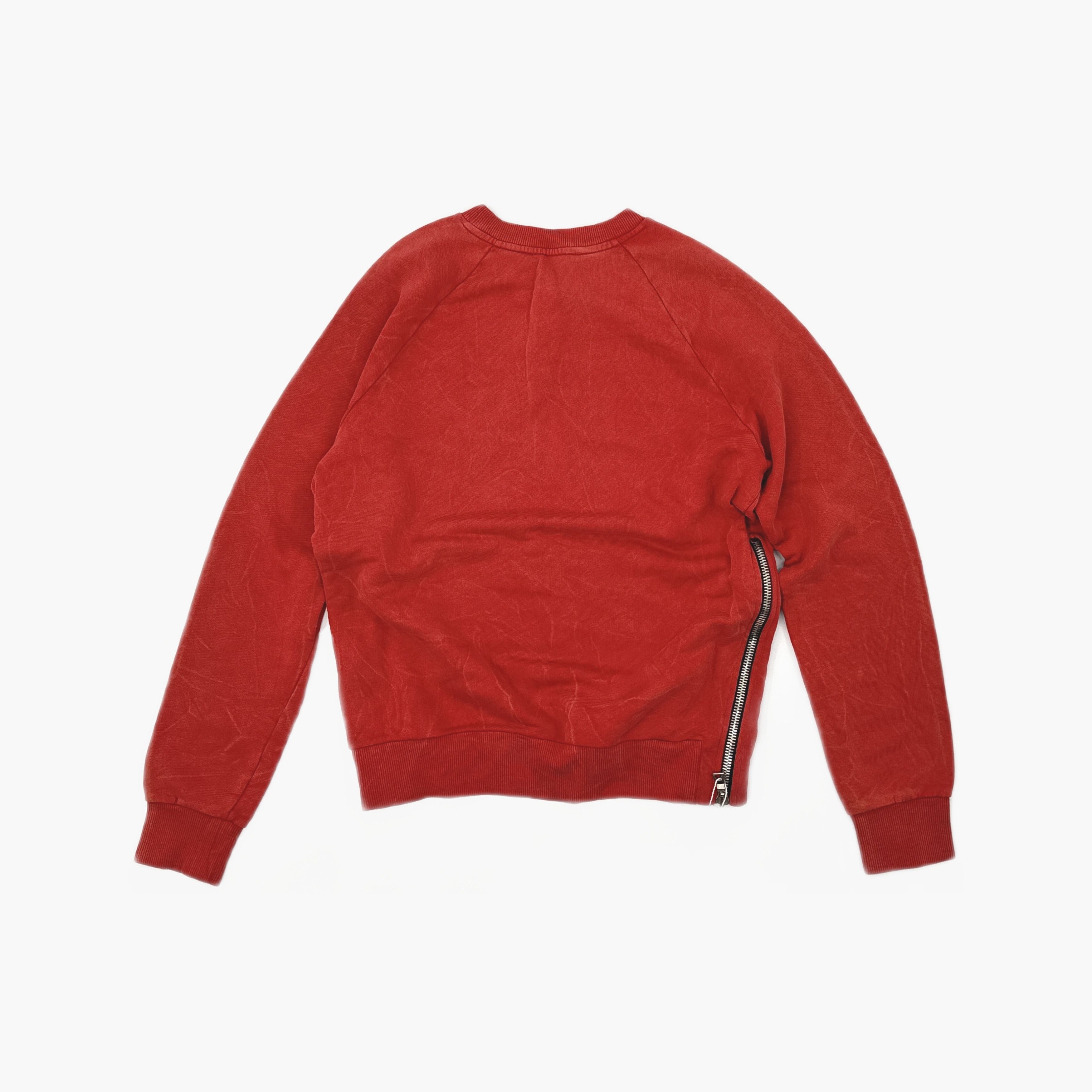 Balmain Balmain Logo Zip Detail Sweatshirt Size S Size US S / EU 44-46 / 1 - 2 Thumbnail