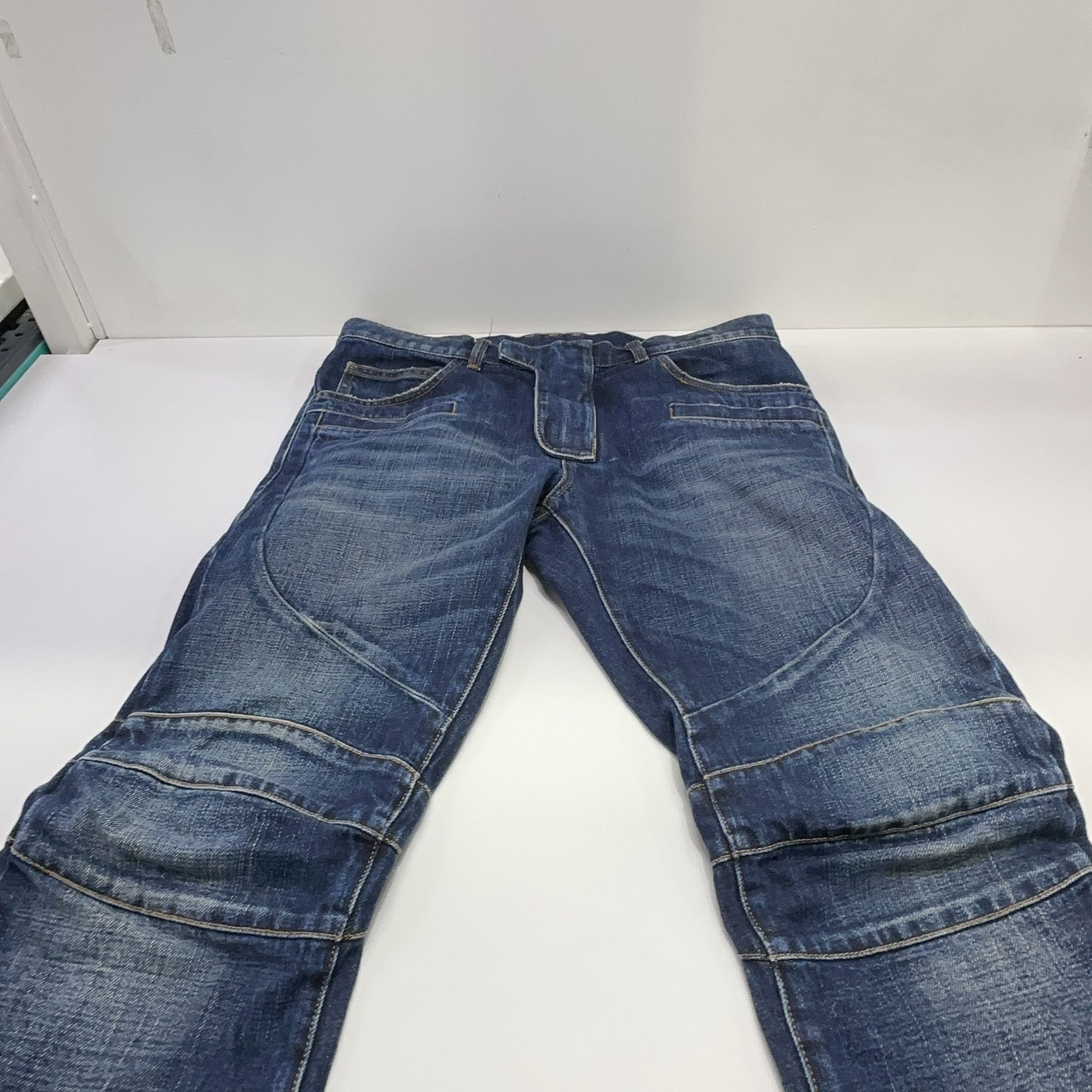 Balmain Balmain Biker Denim Jeans Size 31 Size US 31 - 9 Thumbnail