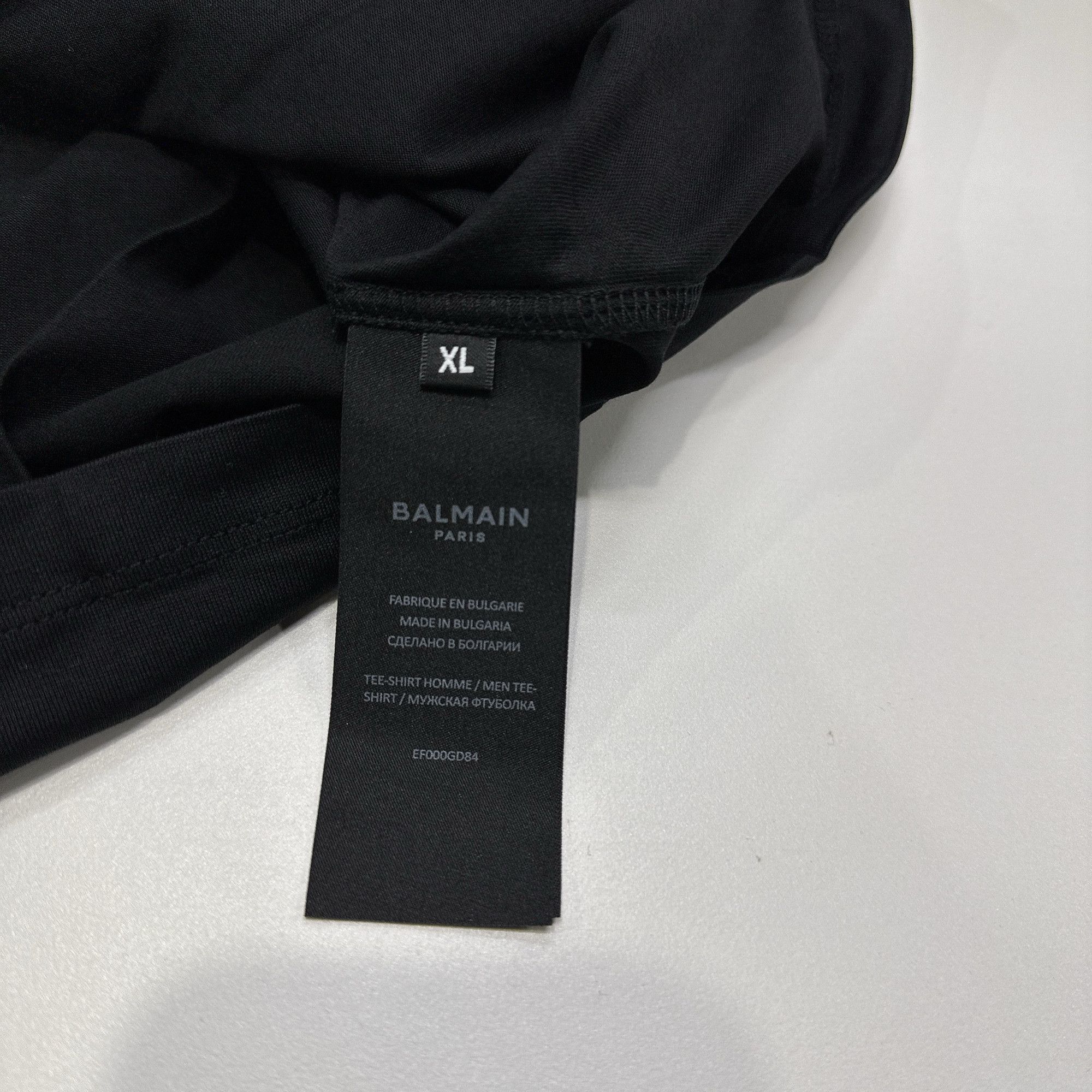 Balmain Balmain Logo T-Shirt Size XL Size US XL / EU 56 / 4 - 5 Thumbnail